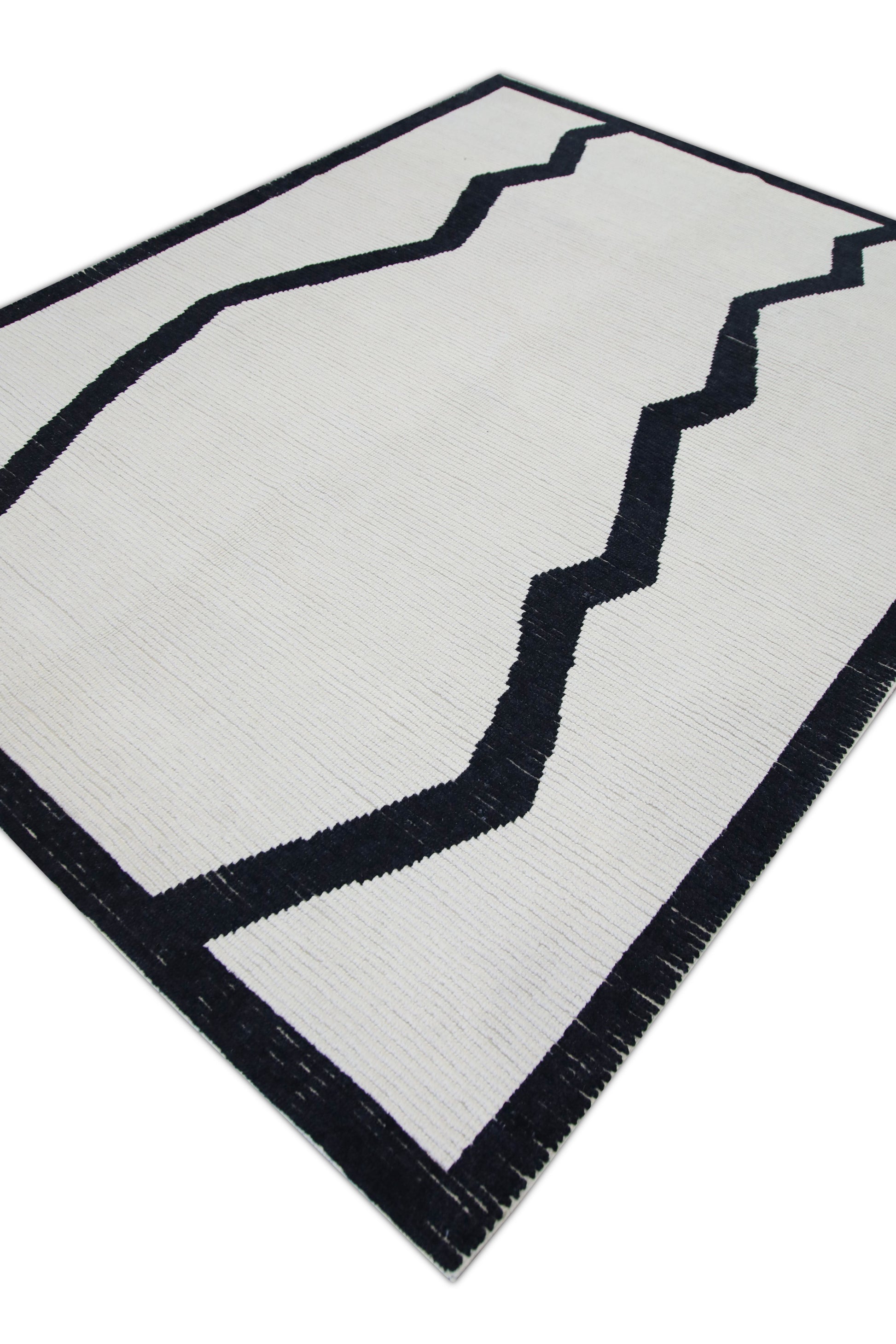 Turkish Tulu Rug Hand Knotted 7'5" x 9'6" #5223