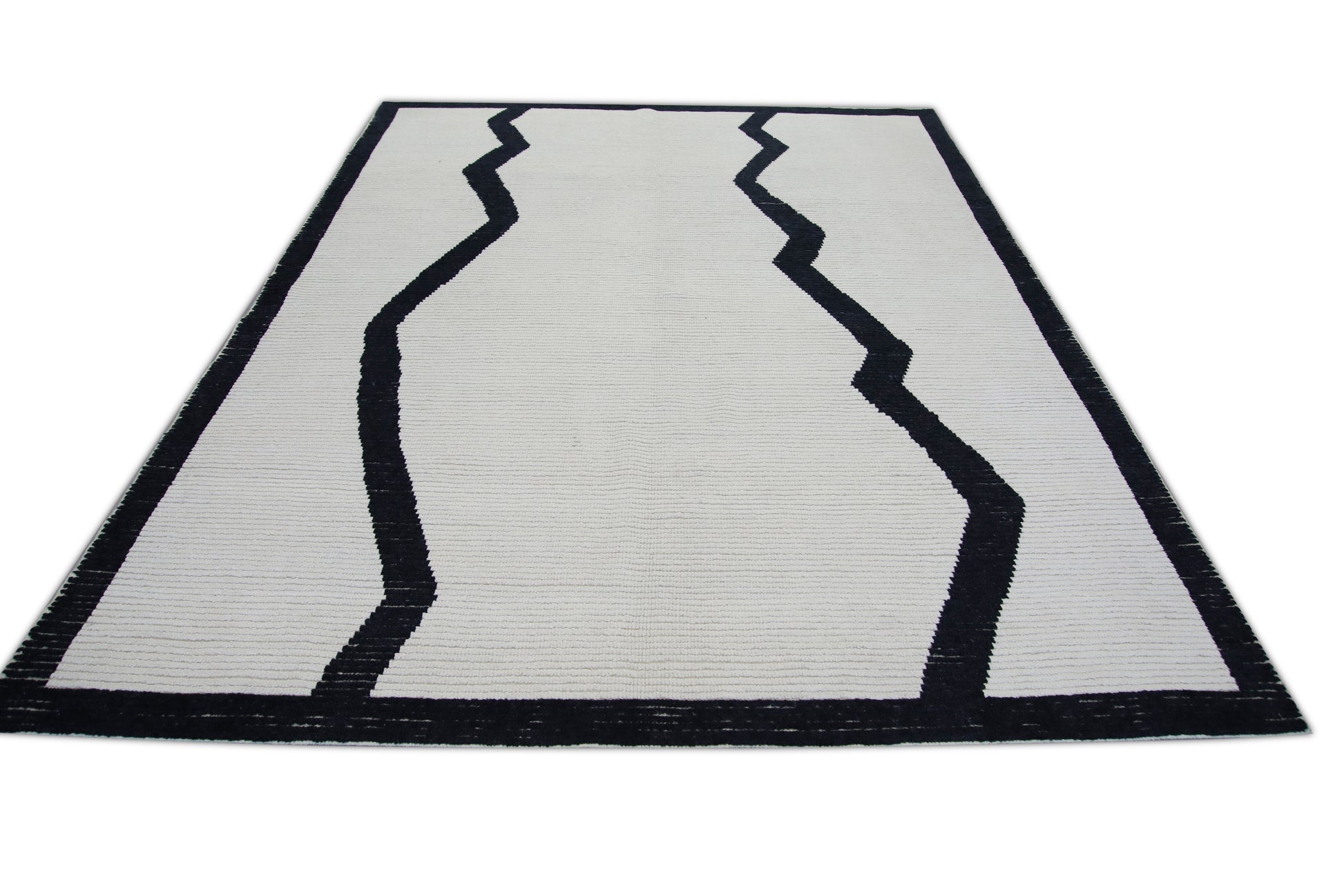 Turkish Tulu Rug Hand Knotted 7'5" x 9'6" #5223