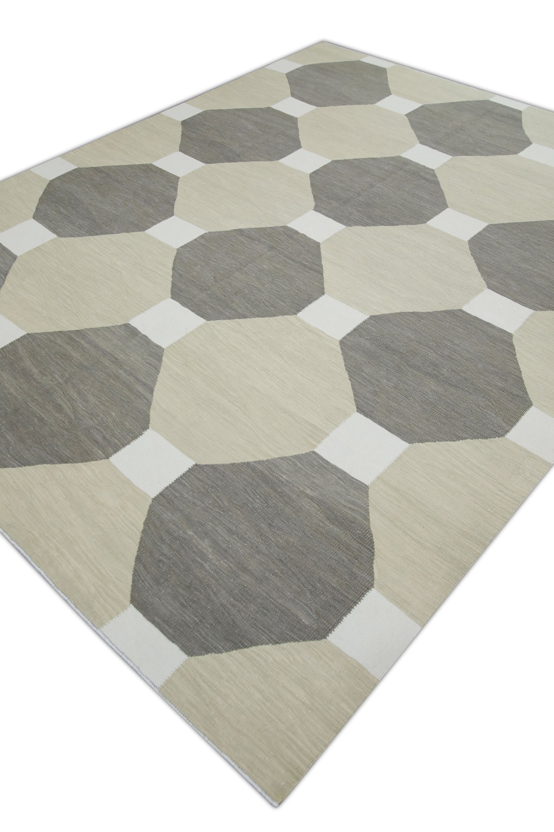 Oriental Flatweave Turkish Kilim 8'2" x 10'4" #02
