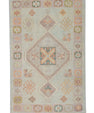 Turkish Oushak Rug 4'1" x 6'5" #4301