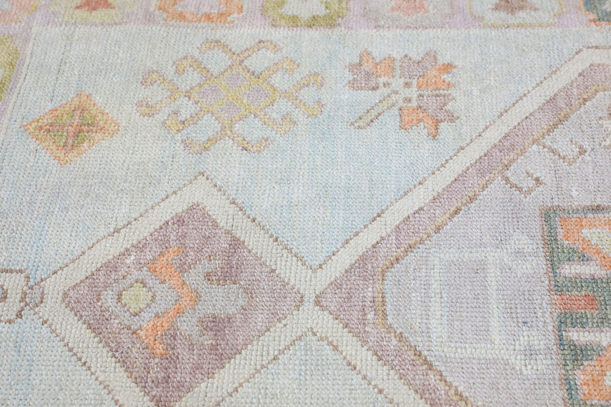 Turkish Oushak Rug 4'1" x 6'5" #4301