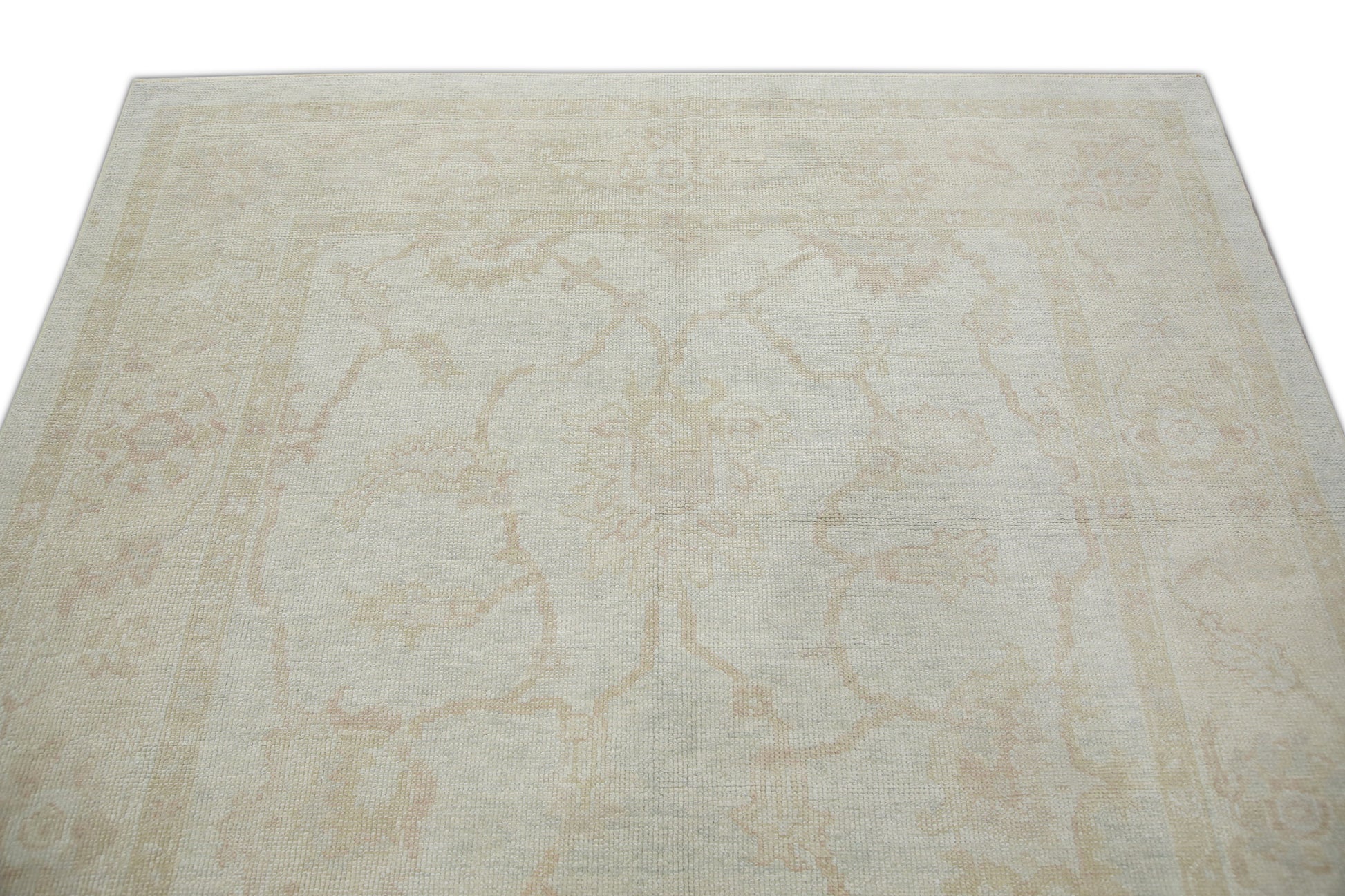 Turkish Oushak Rug 6'3" x 11'11" #14