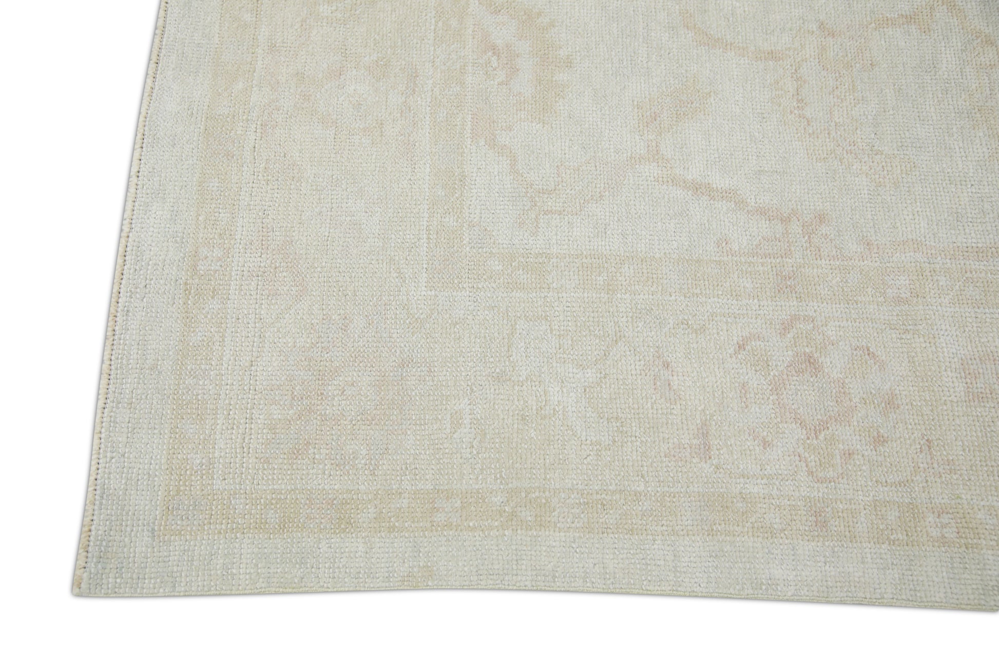 Turkish Oushak Rug 6'3" x 11'11" #14