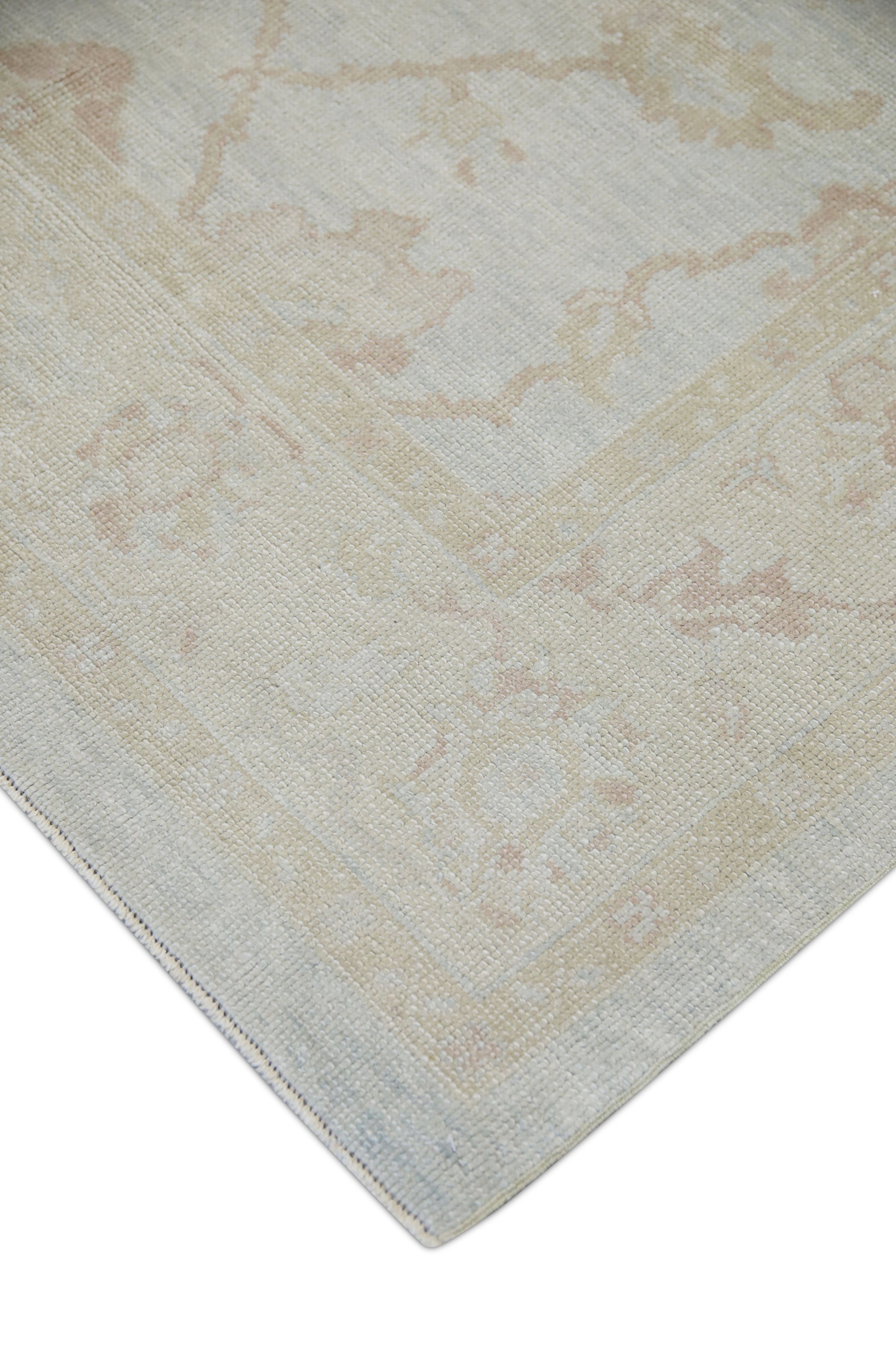 Turkish Oushak Rug 6'3" x 11'11" #14