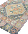 Turkish Oushak Rug 4'3" x 6'2" #4290