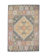 Turkish Oushak Rug 4'3" x 6'2" #4290