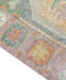 Turkish Oushak Rug 4'2" x 6'3" #4261