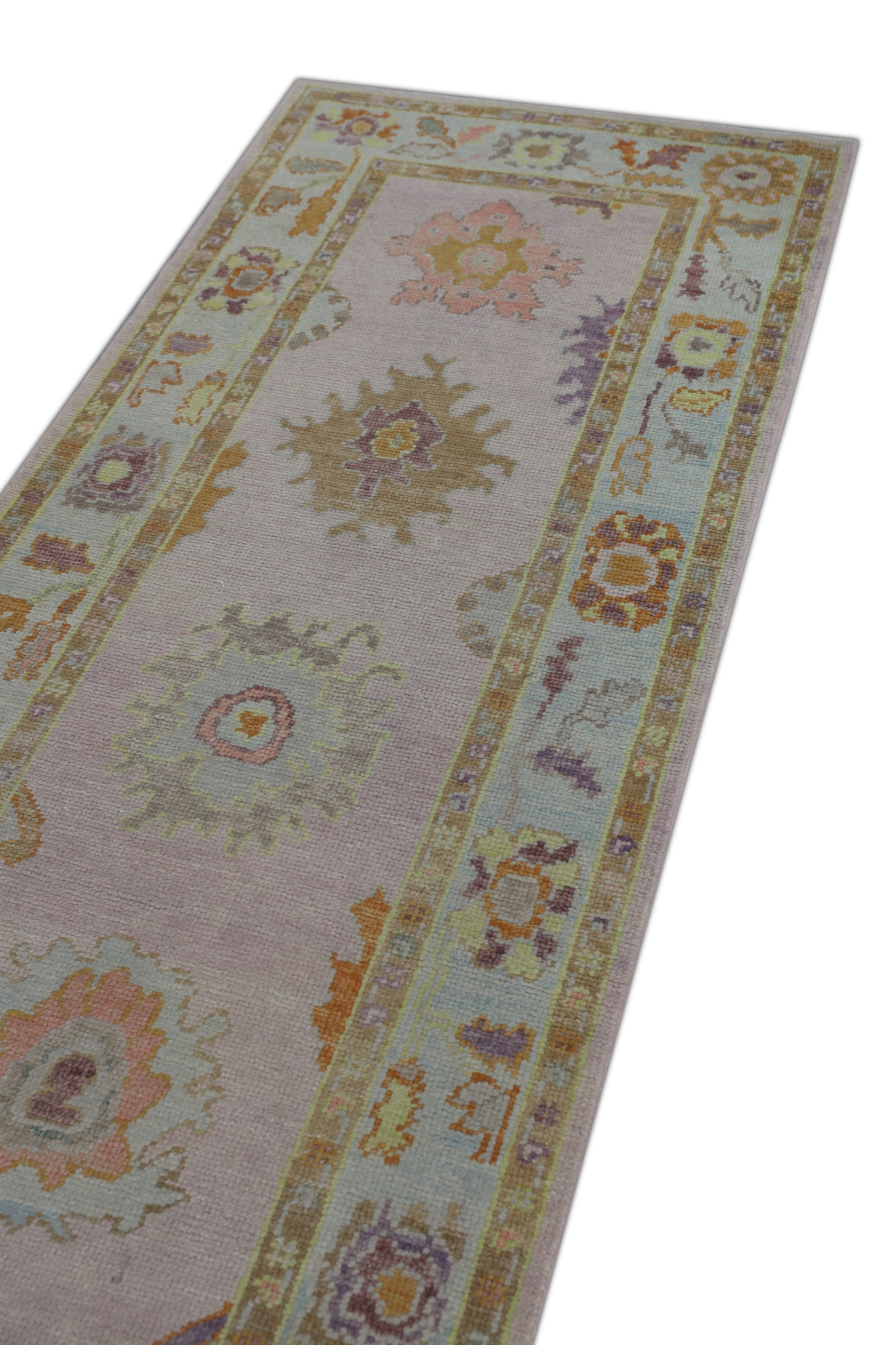 Turkish Oushak Rug 3' x 10'7" #83