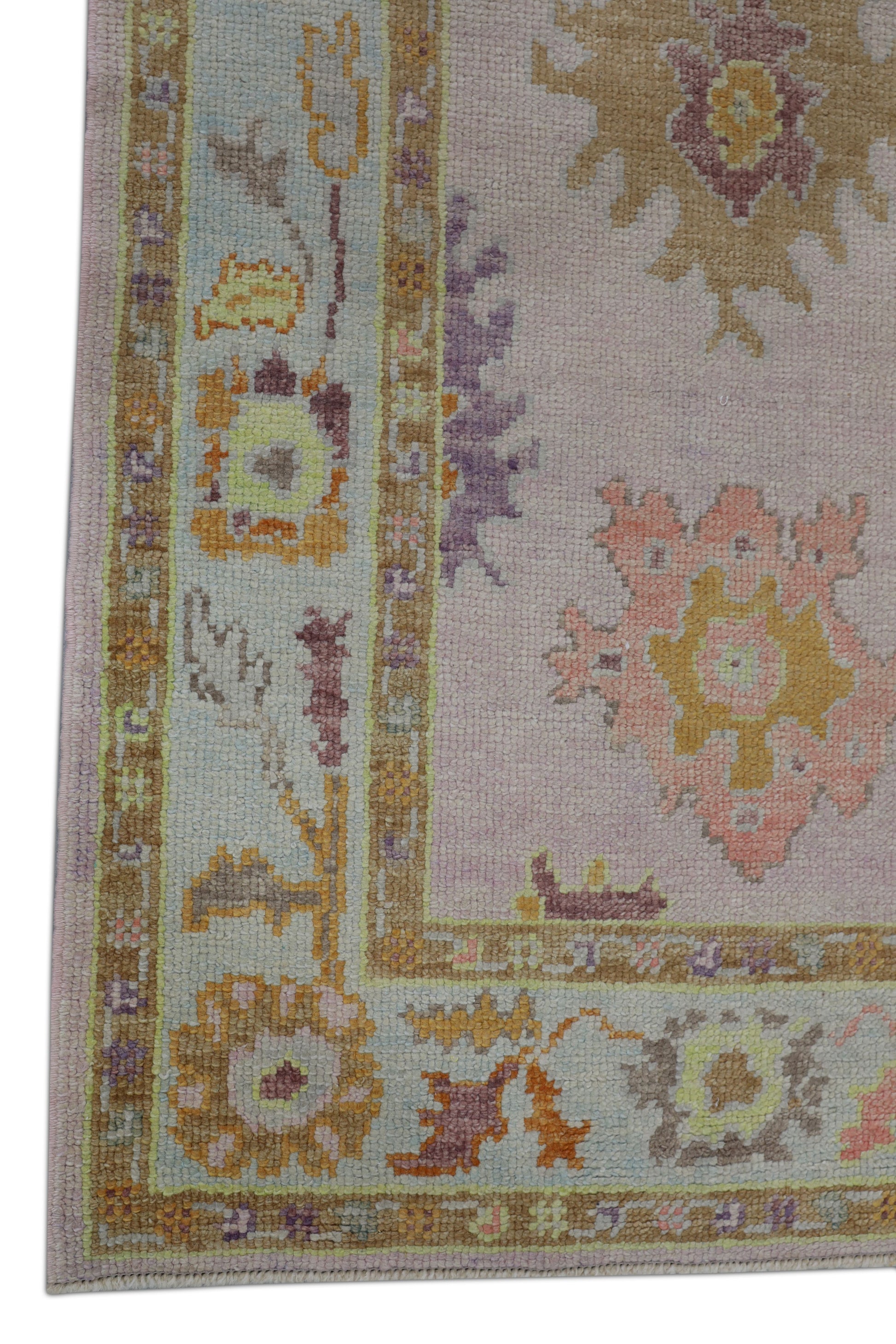 Turkish Oushak Rug 3' x 10'7" #83
