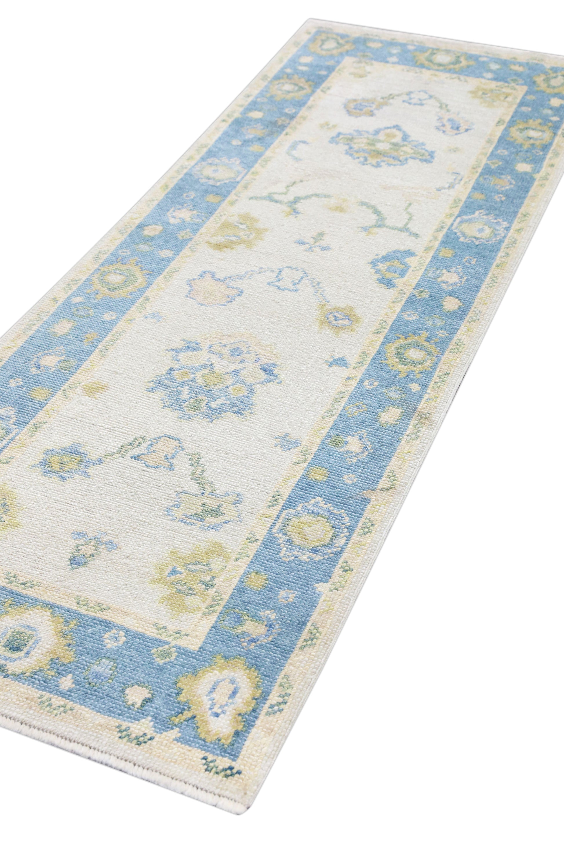 Turkish Oushak Rug 2'5" x 6'4" #4107