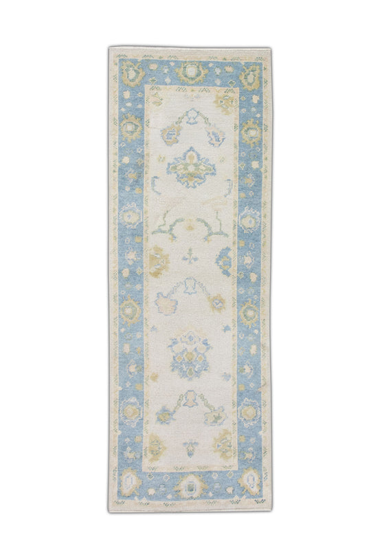 #4107 Turkish Oushak 2'5" x 6'4"