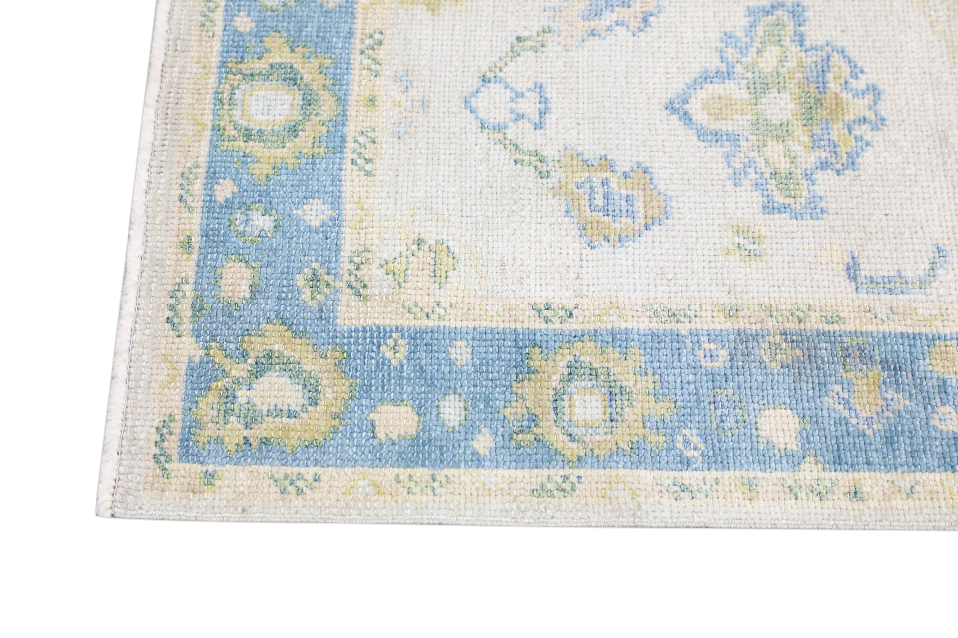 Turkish Oushak Rug 2'5" x 6'4" #4107