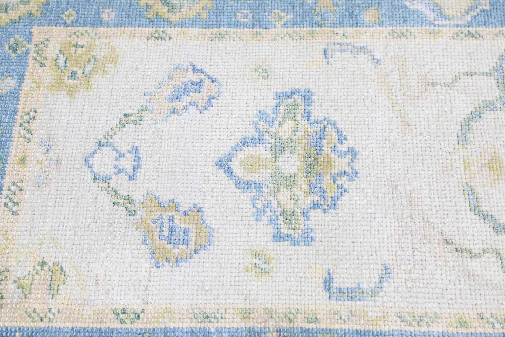 Turkish Oushak Rug 2'5" x 6'4" #4107