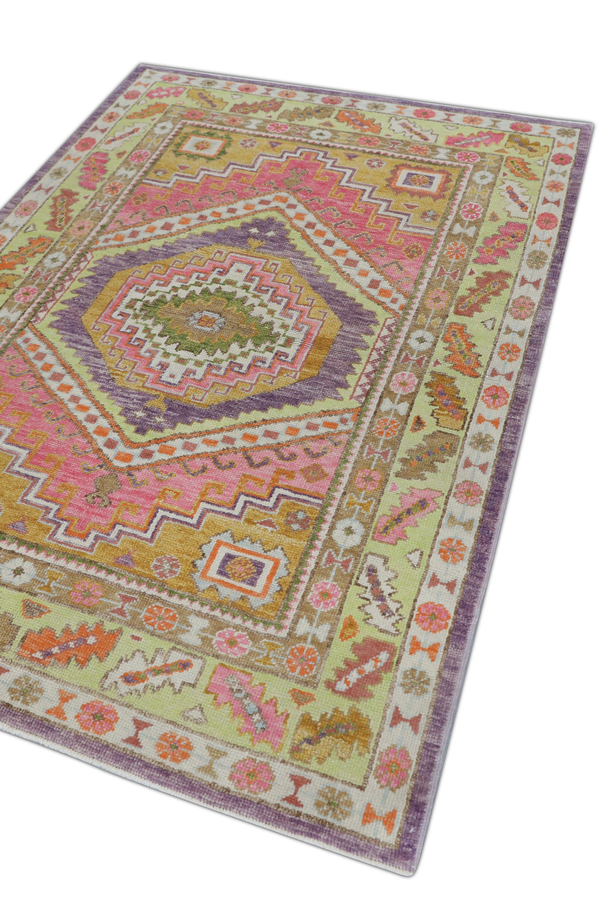 Turkish Oushak Rug 5' x 7' #45