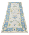 Turkish Oushak Rug 2'5" x 6'4" #4107