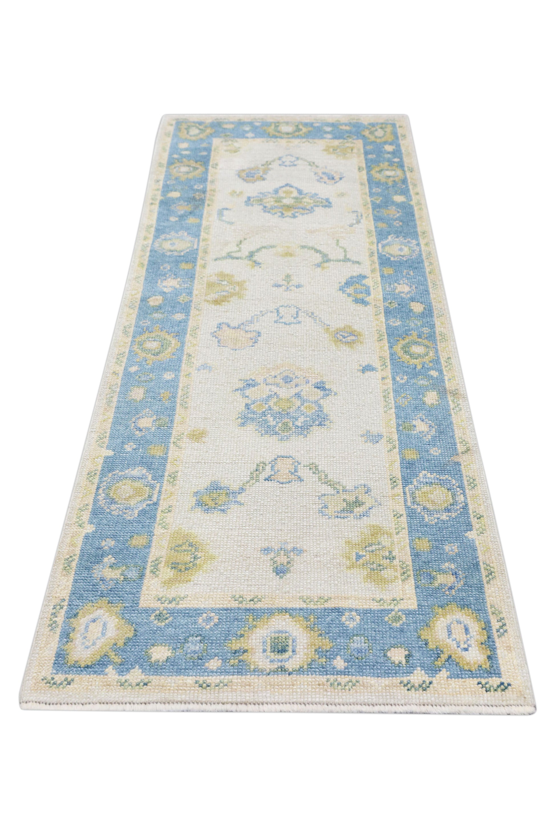 Turkish Oushak Rug 2'5" x 6'4" #4107