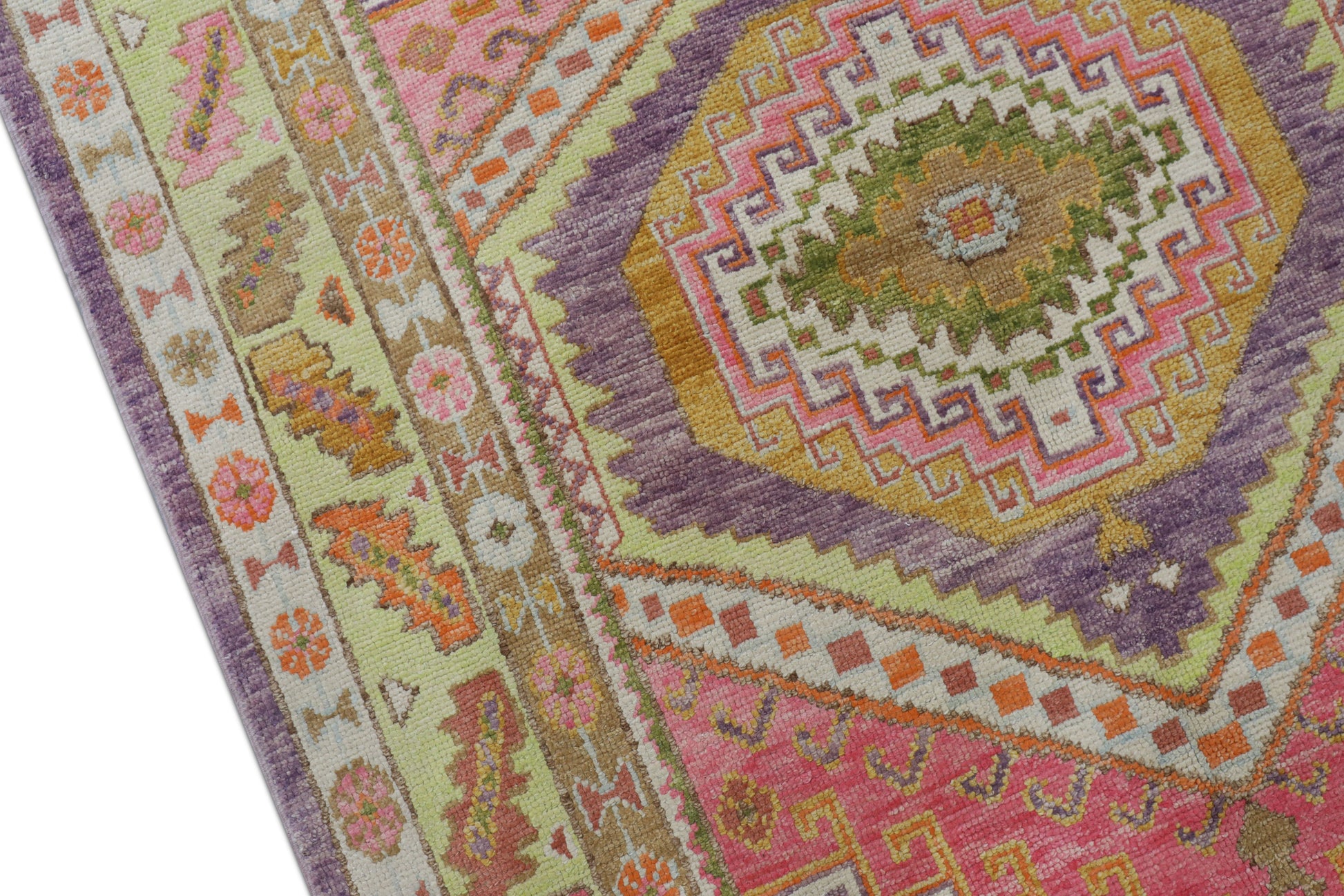 Turkish Oushak Rug 5' x 7' #45