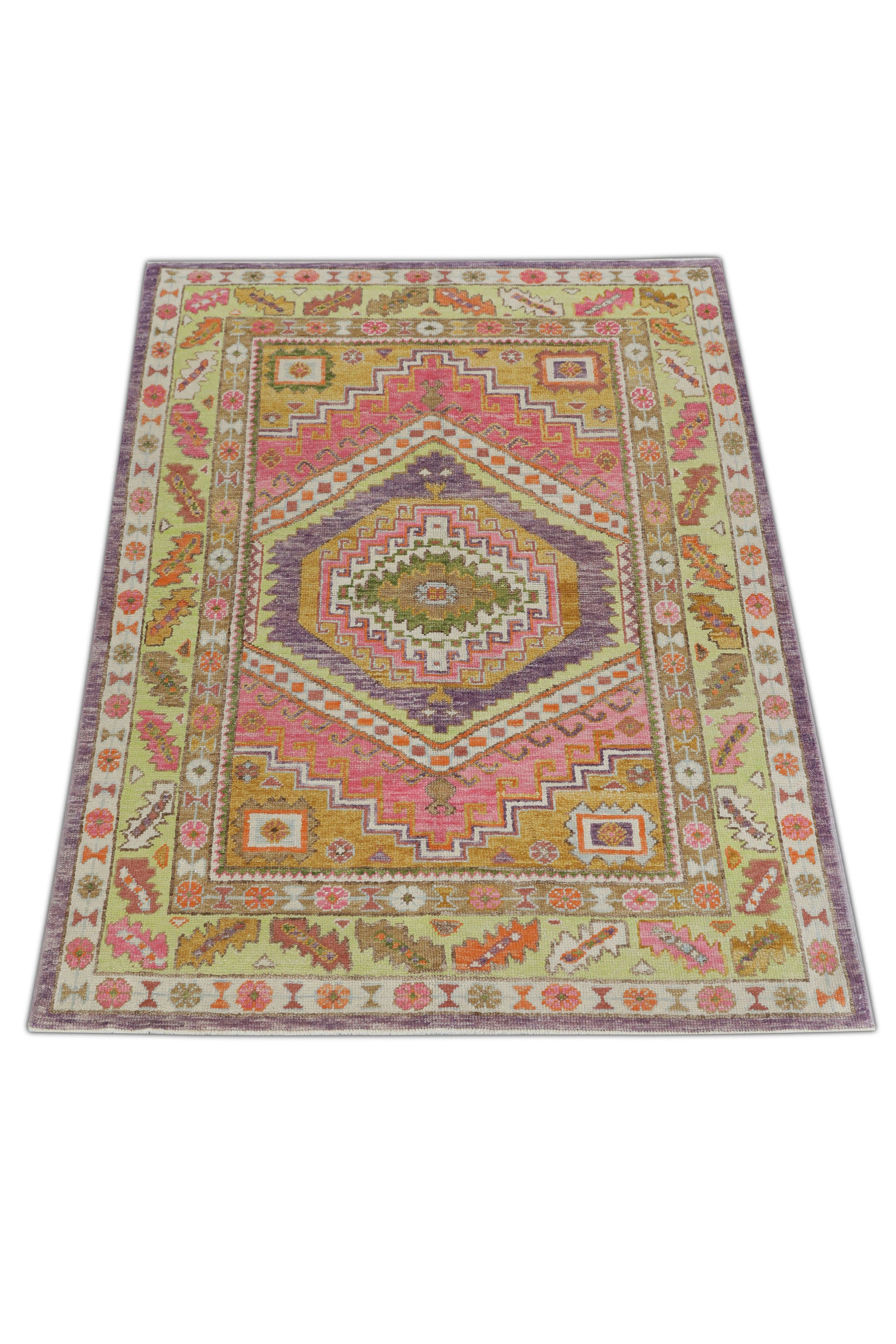 Turkish Oushak Rug 5' x 7' #45