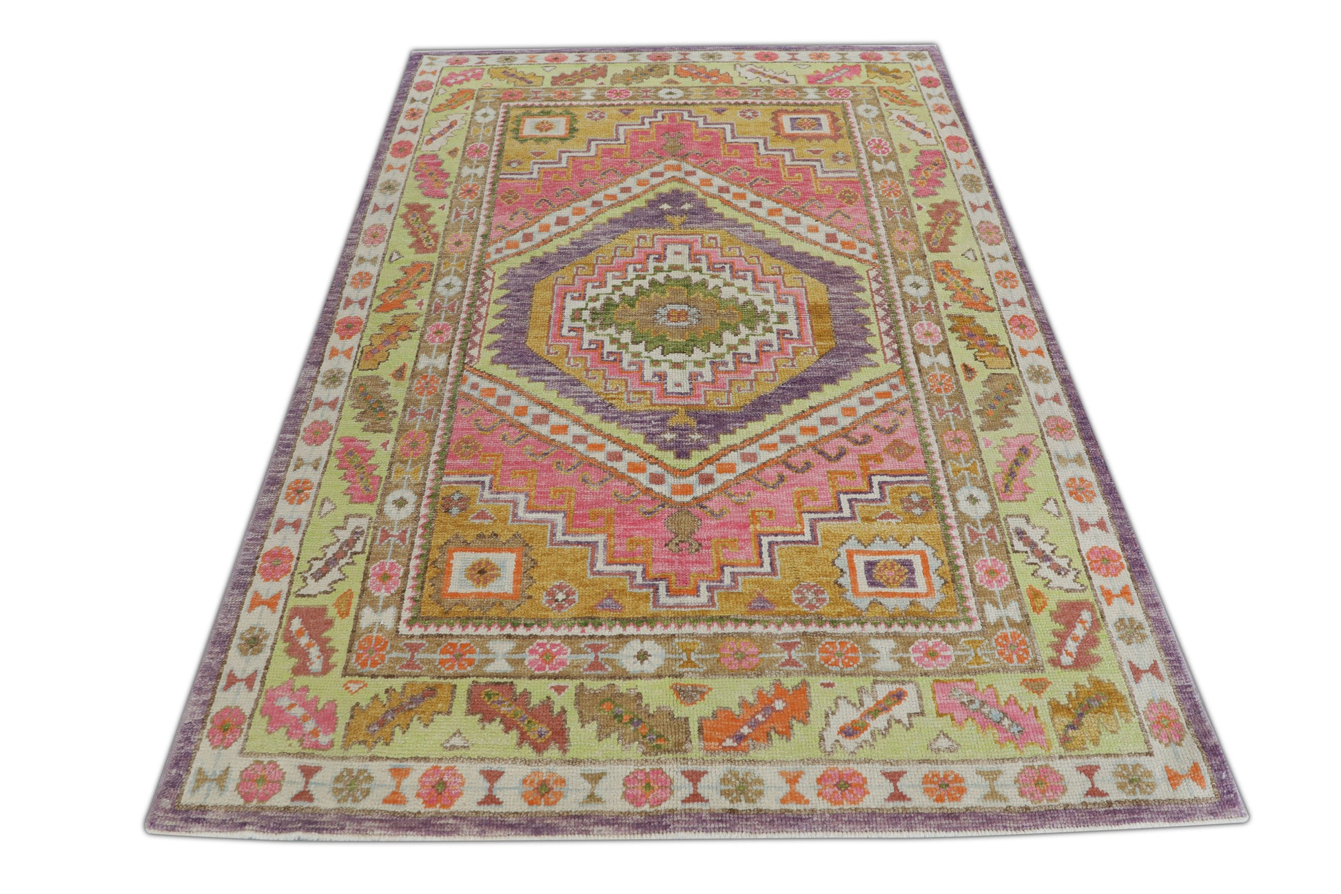 Turkish Oushak Rug 5' x 7' #45