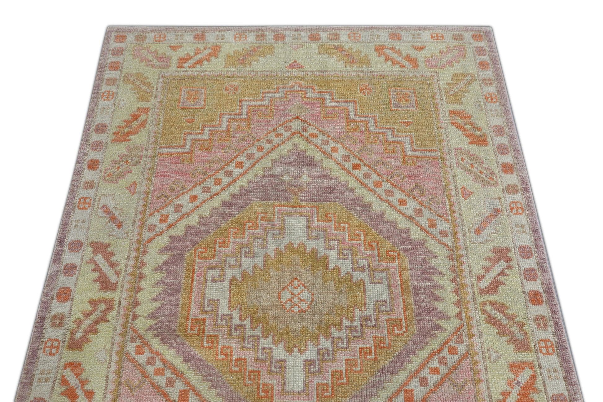Turkish Oushak Rug 4'1" x 6' #481C