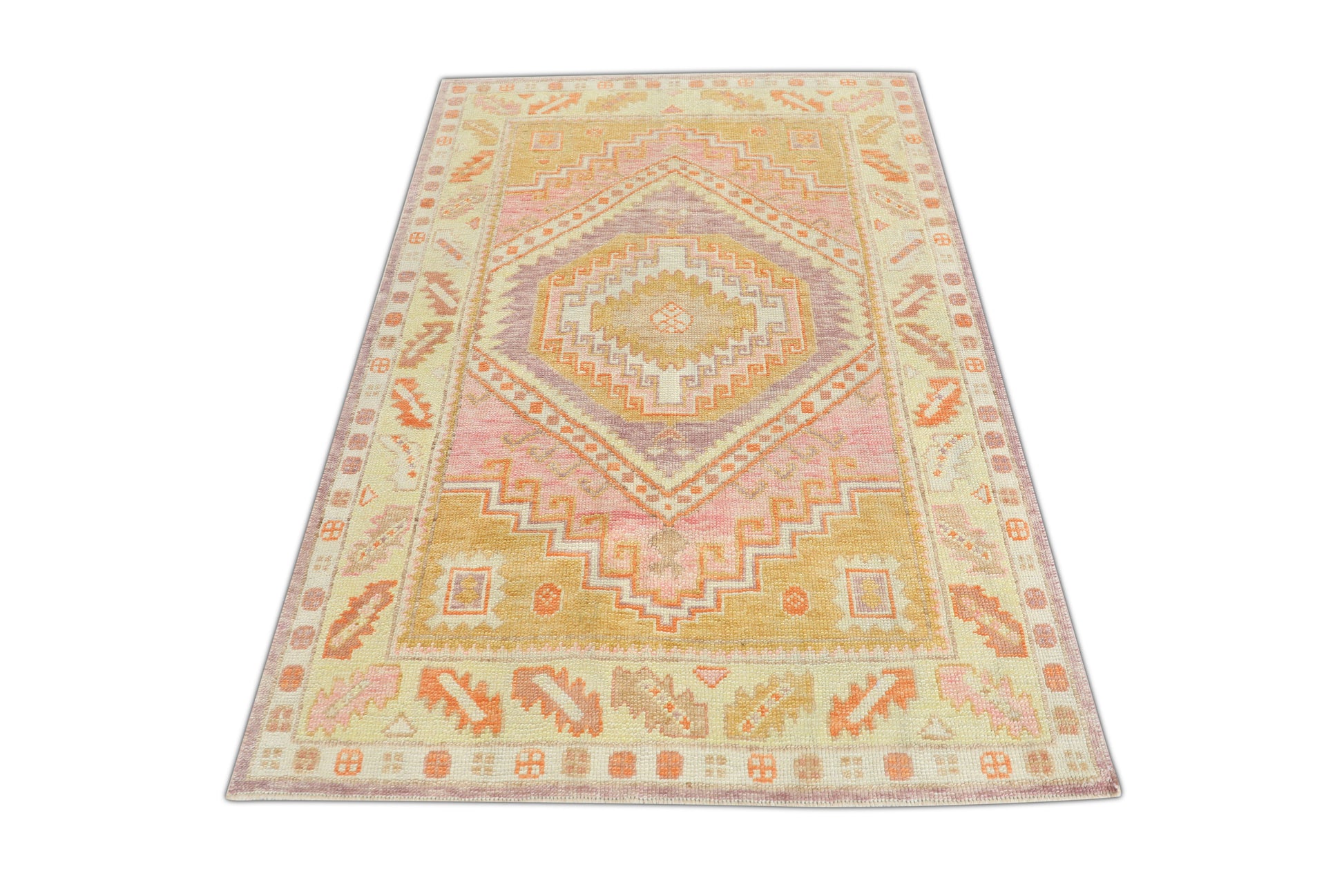 Turkish Oushak Rug 4'1" x 6' #481C
