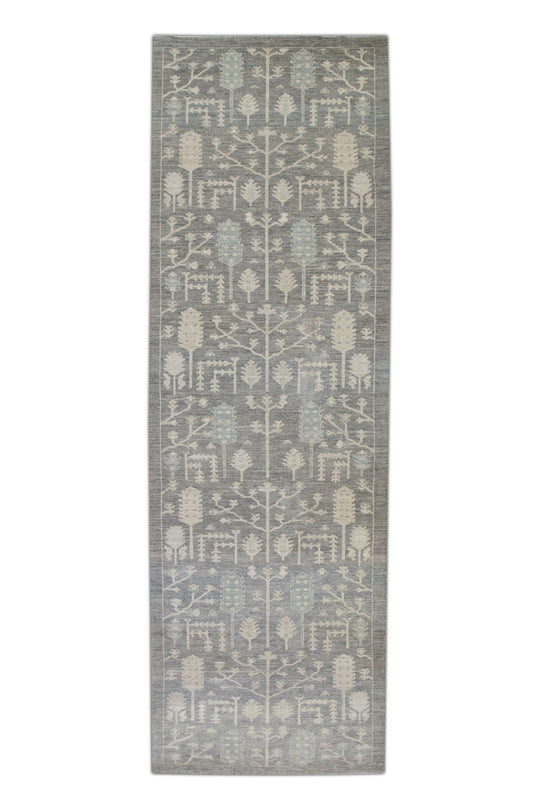 #4152 Turkish Oushak 3'2" x 10'4"