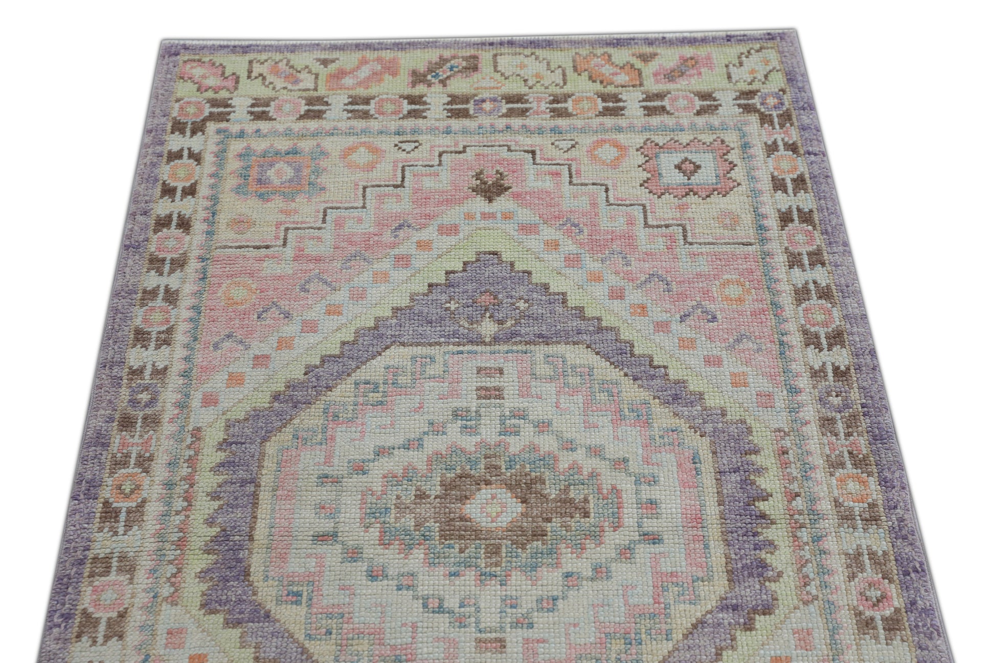Turkish Oushak Rug 3'2" x 5'2" #78