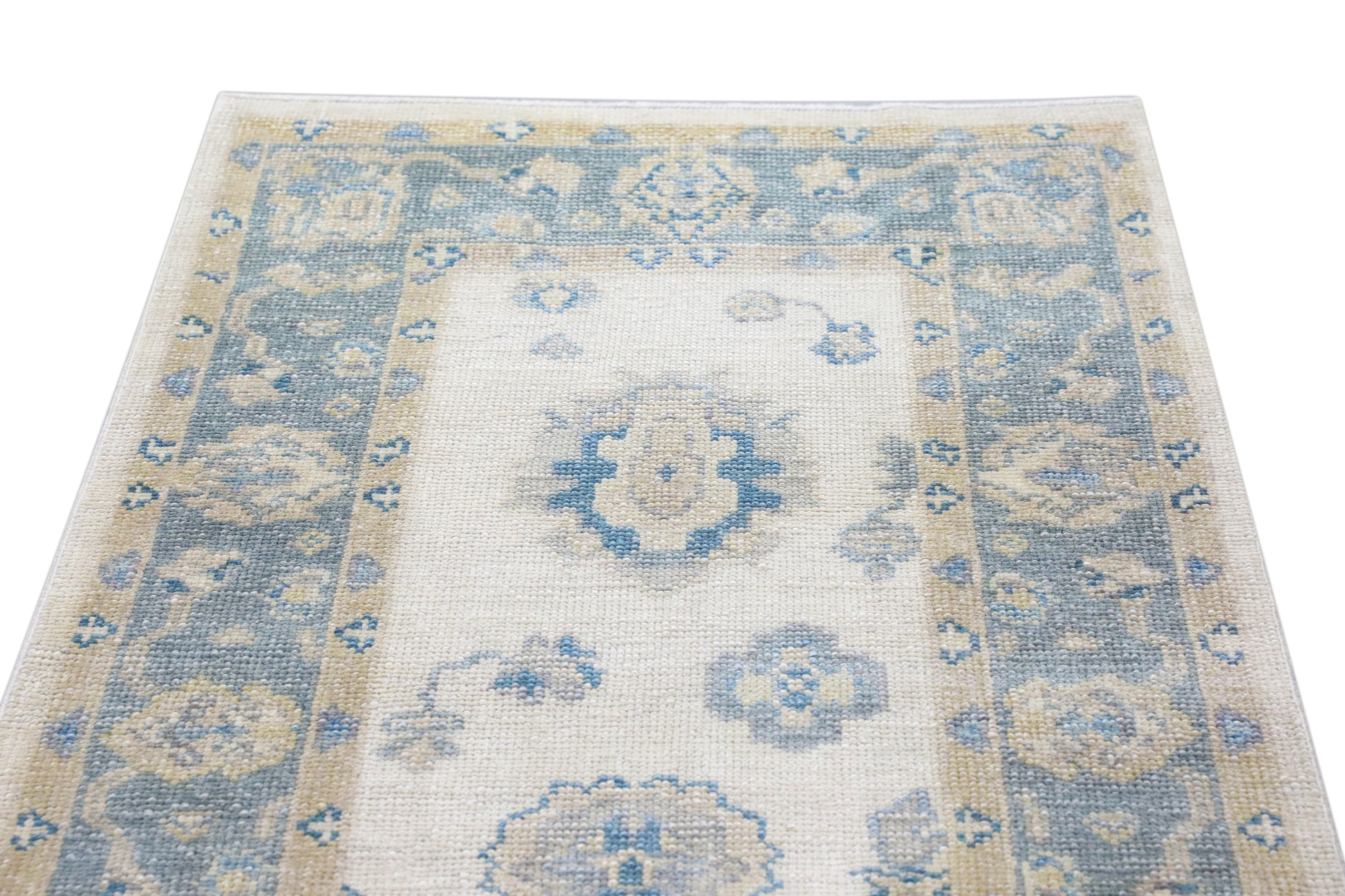Turkish Oushak Rug 2'11" x 9'2" #4102