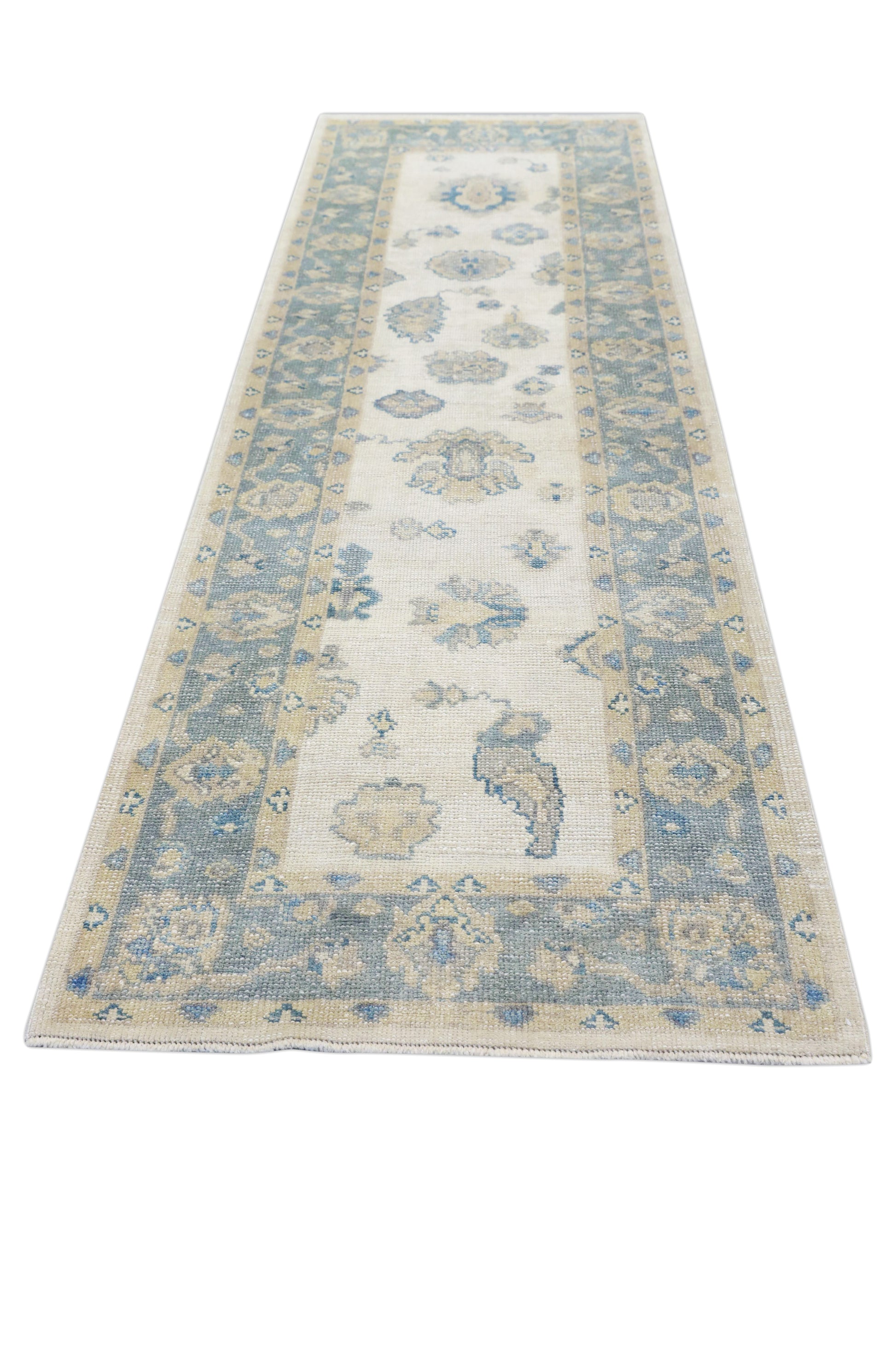 Turkish Oushak Rug 2'11" x 9'2" #4102