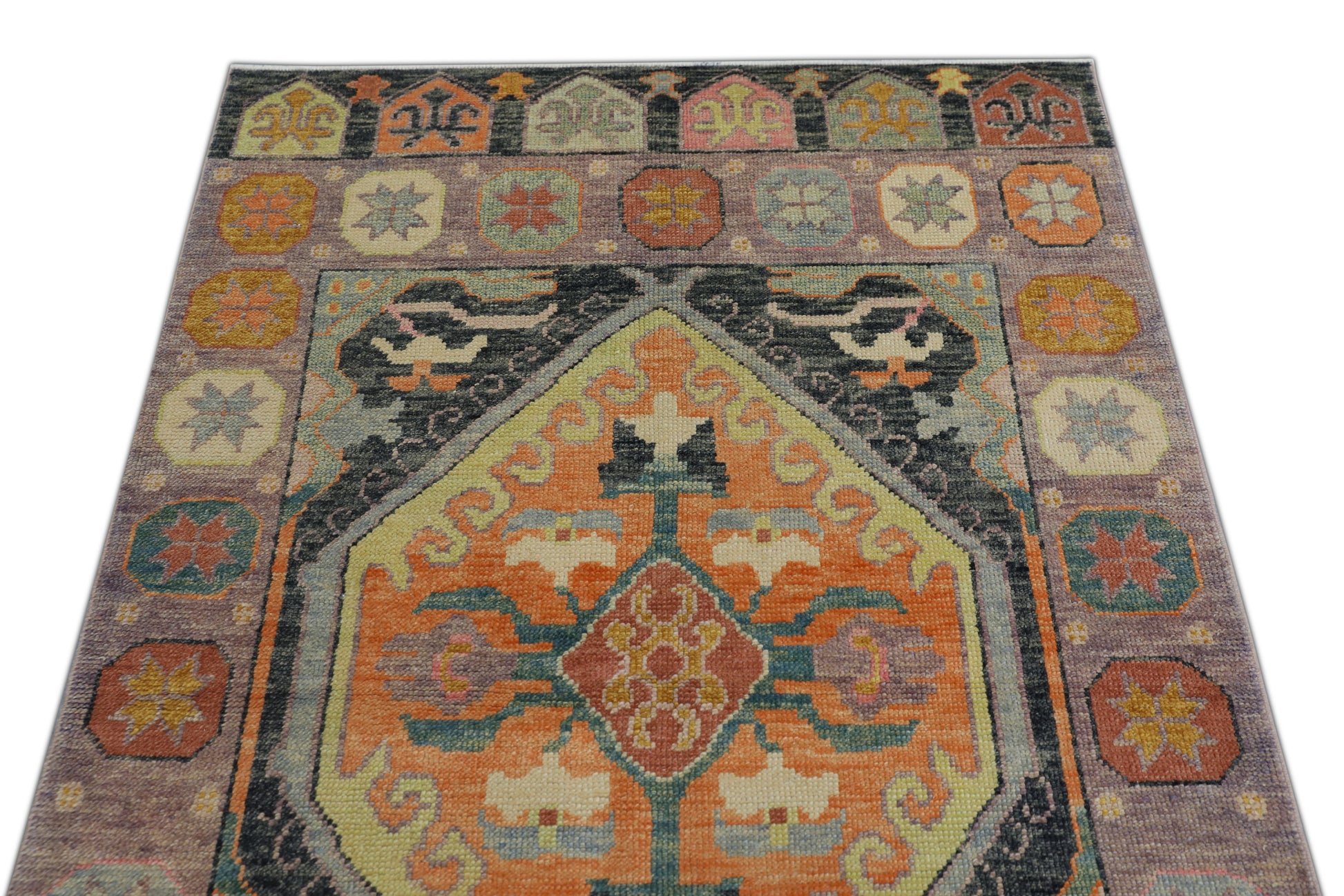 Turkish Oushak Rug 4' x 5'11" #343