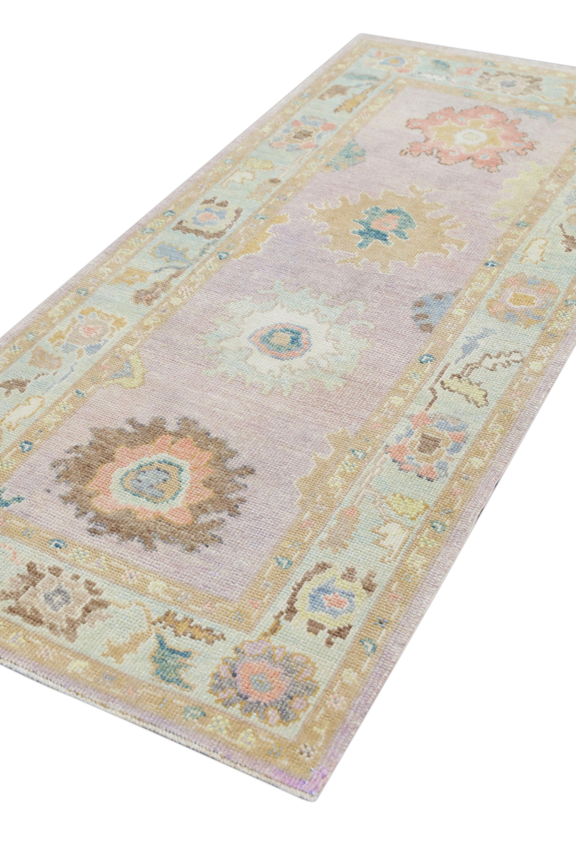 Turkish Oushak Rug 3' x 6'11" #4389