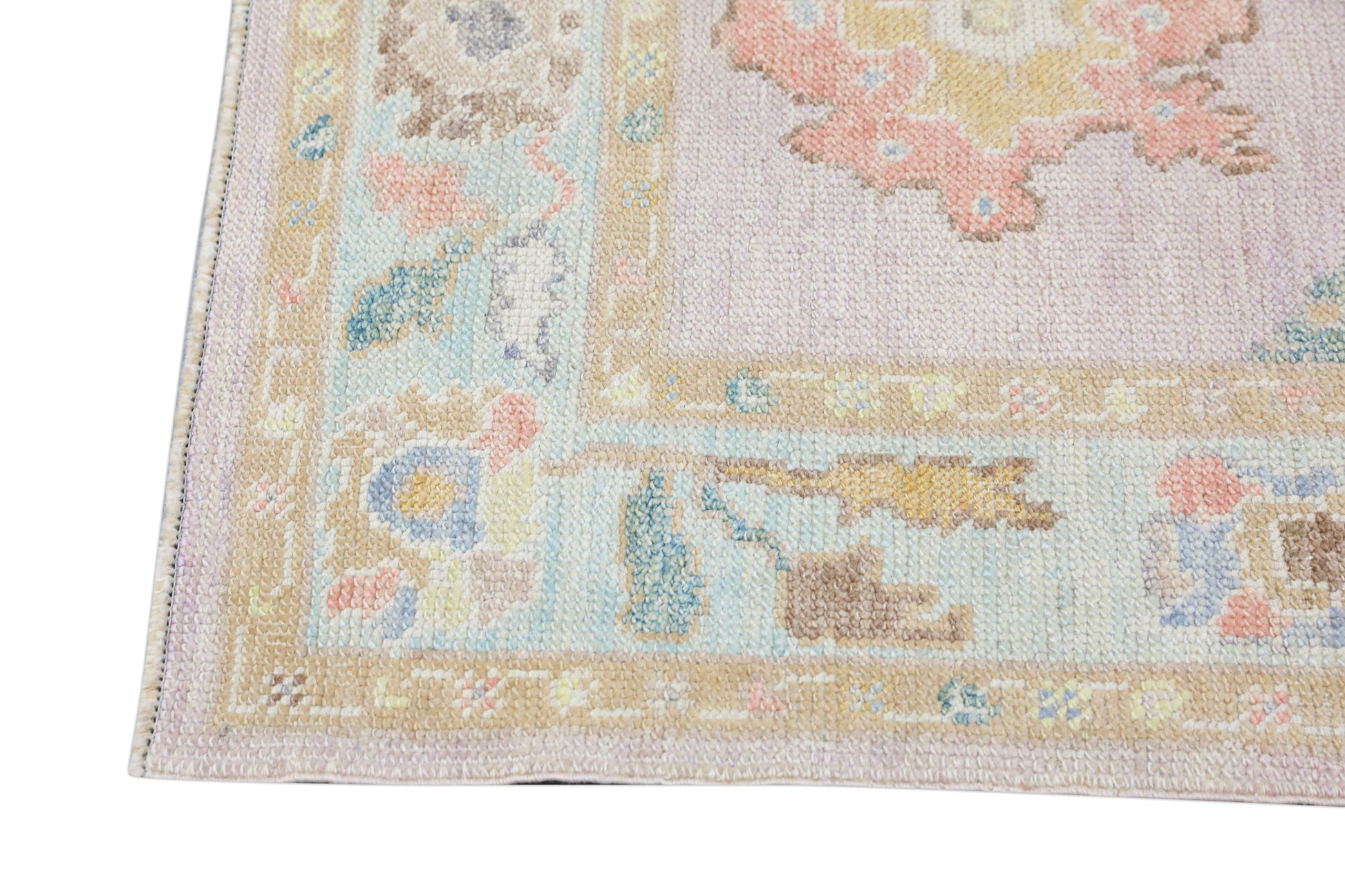 Turkish Oushak Rug 3' x 6'11" #4389