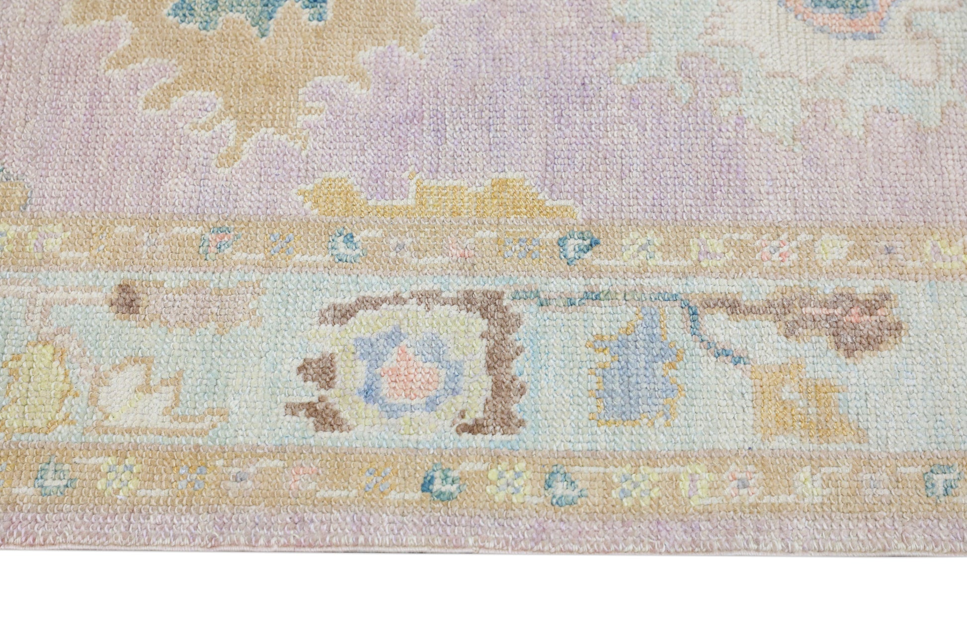 Turkish Oushak Rug 3' x 6'11" #4389