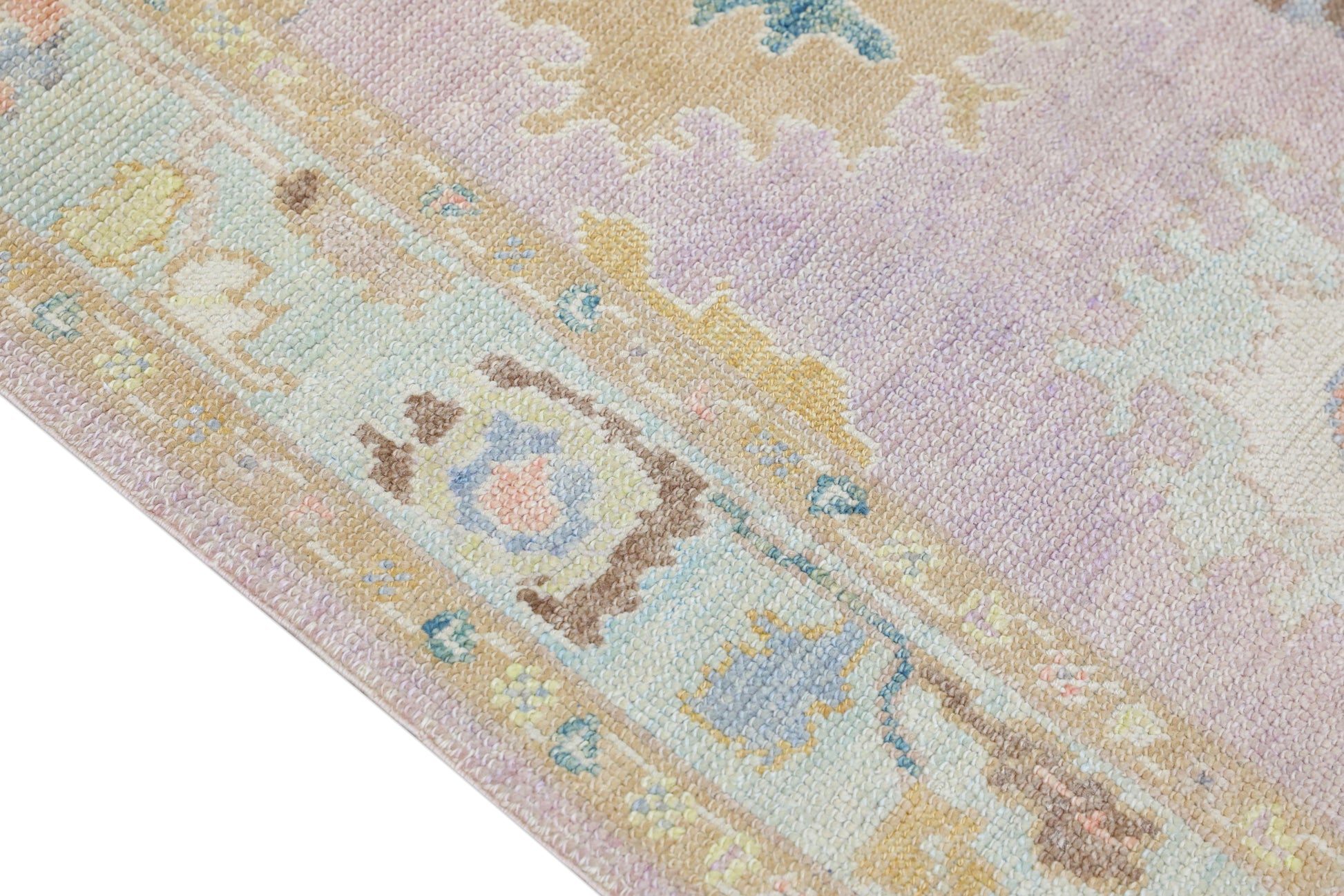 Turkish Oushak Rug 3' x 6'11" #4389