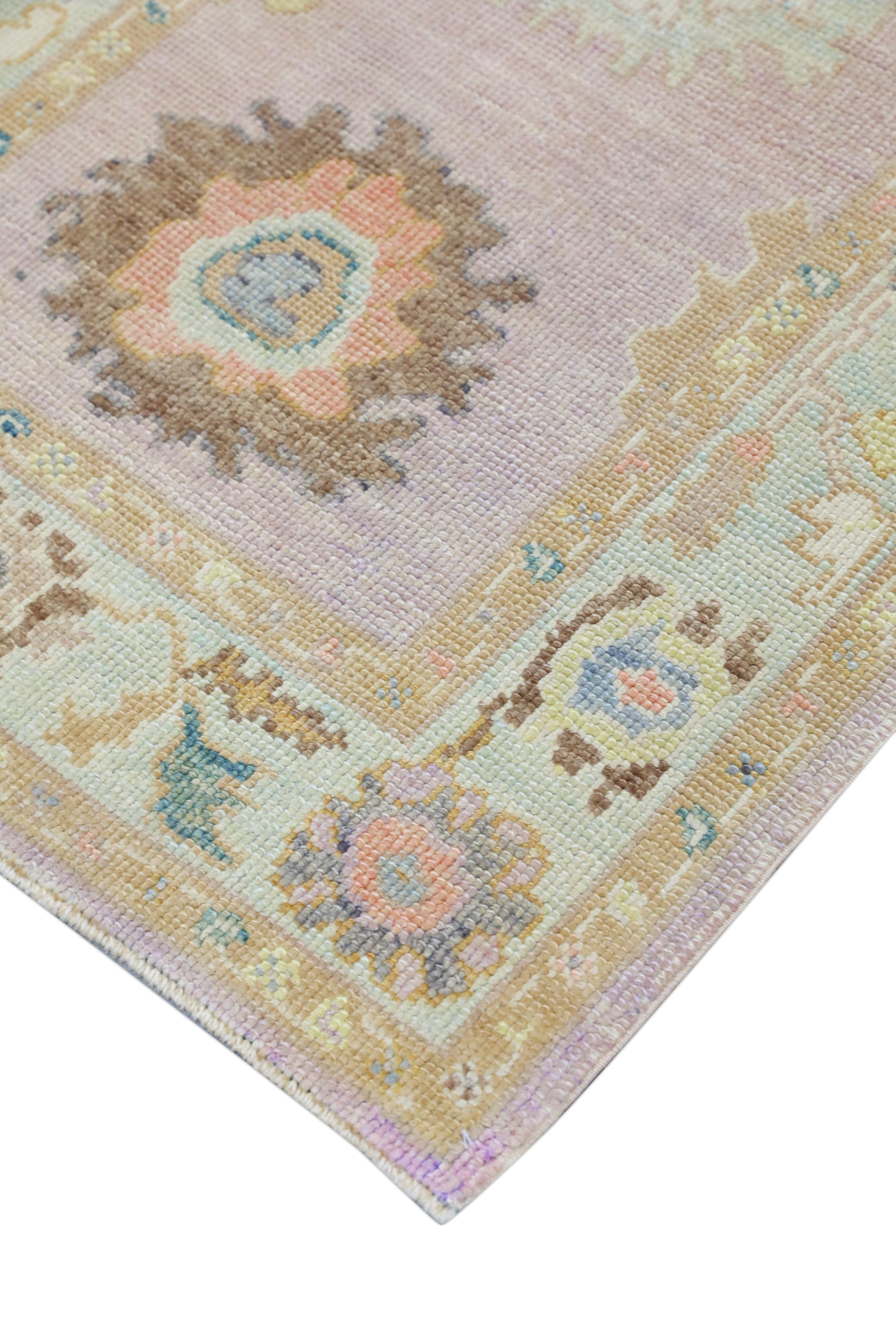 Turkish Oushak Rug 3' x 6'11" #4389