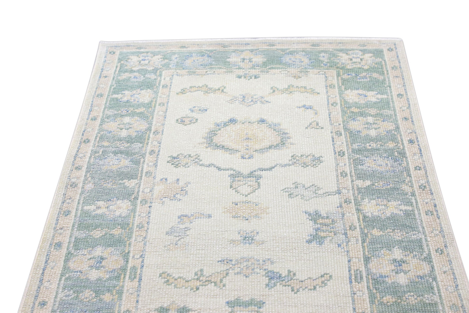 Turkish Oushak Rug 2'10" x 12'4" #4040