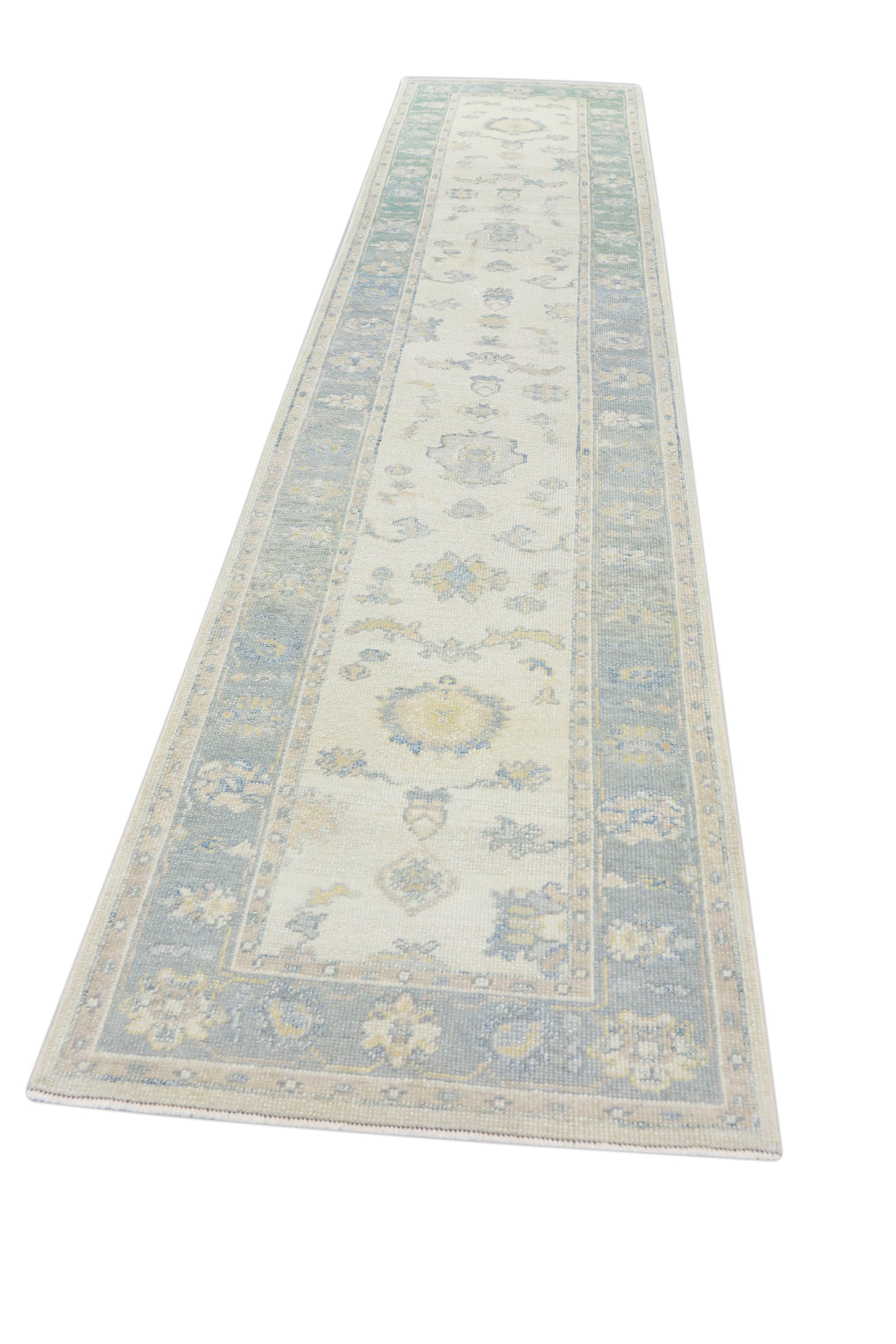 Turkish Oushak Rug 2'10" x 12'4" #4040