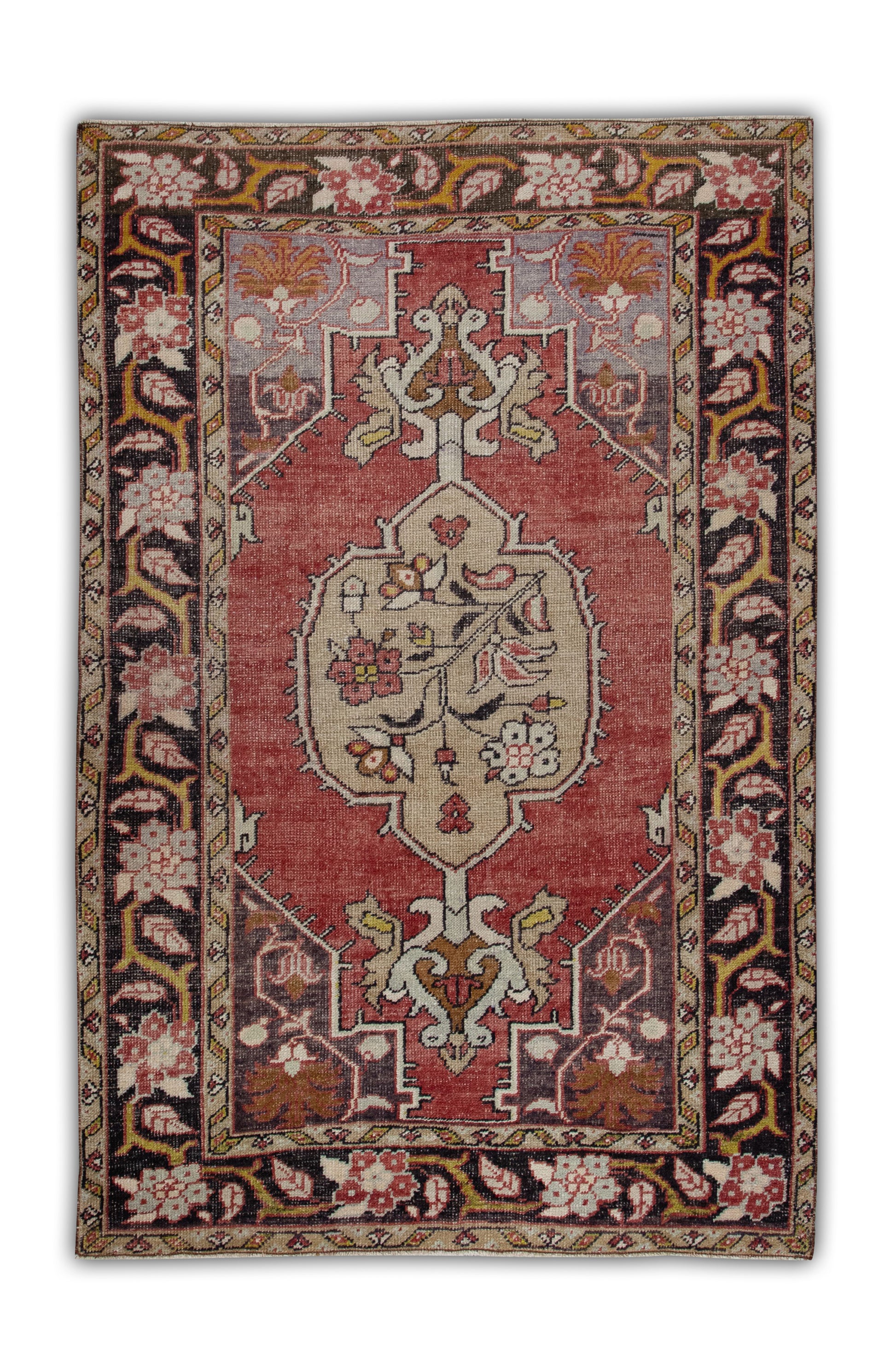 Turkish Vintage Anatolian Rug  5' x 7'8" #312