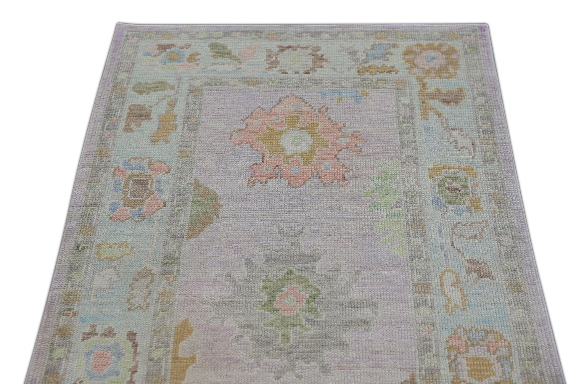 Turkish Oushak Rug 3'1" x 6'7" #1183