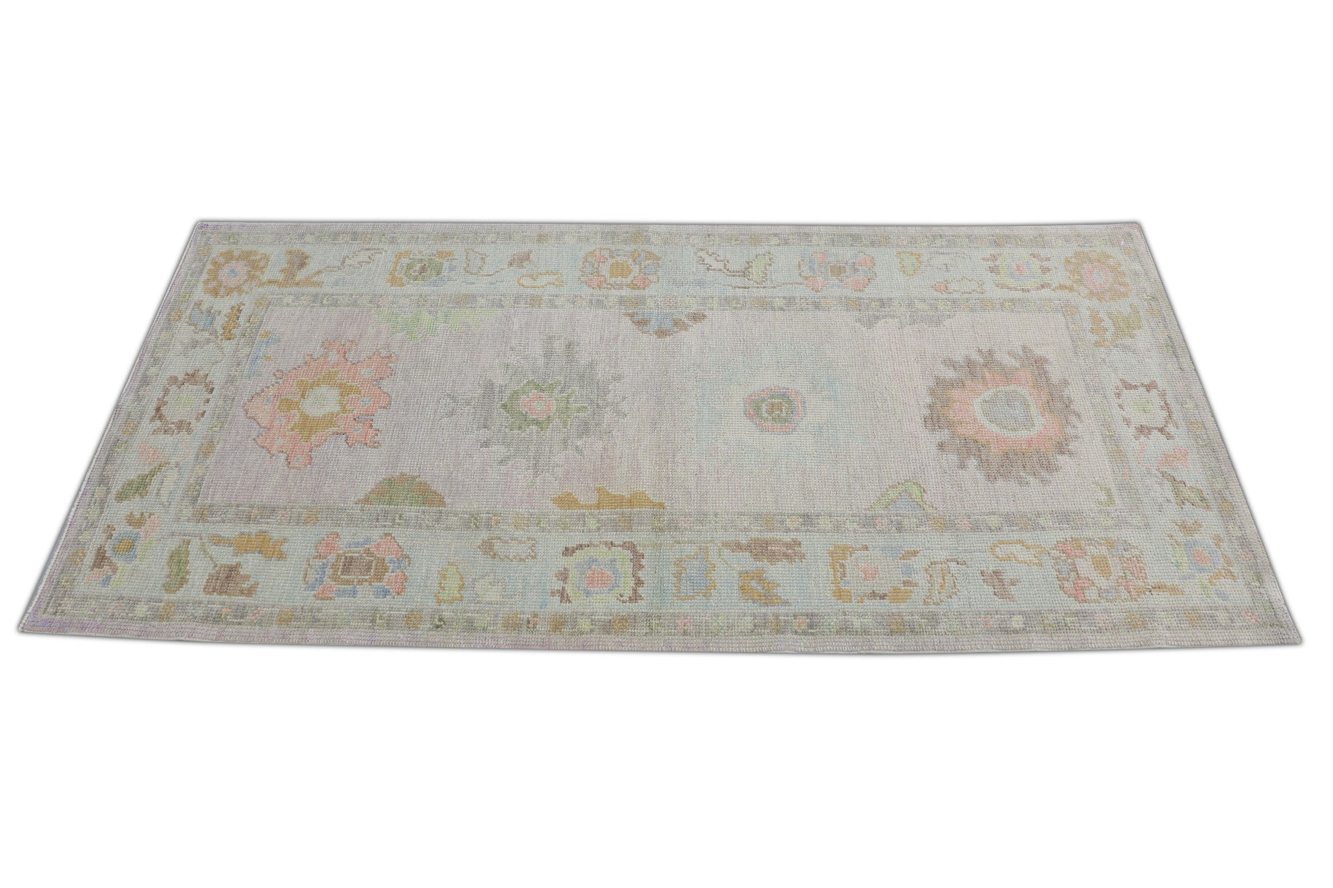 Turkish Oushak Rug 3'1" x 6'7" #1183