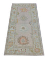 Turkish Oushak Rug 3'1" x 6'7" #1183