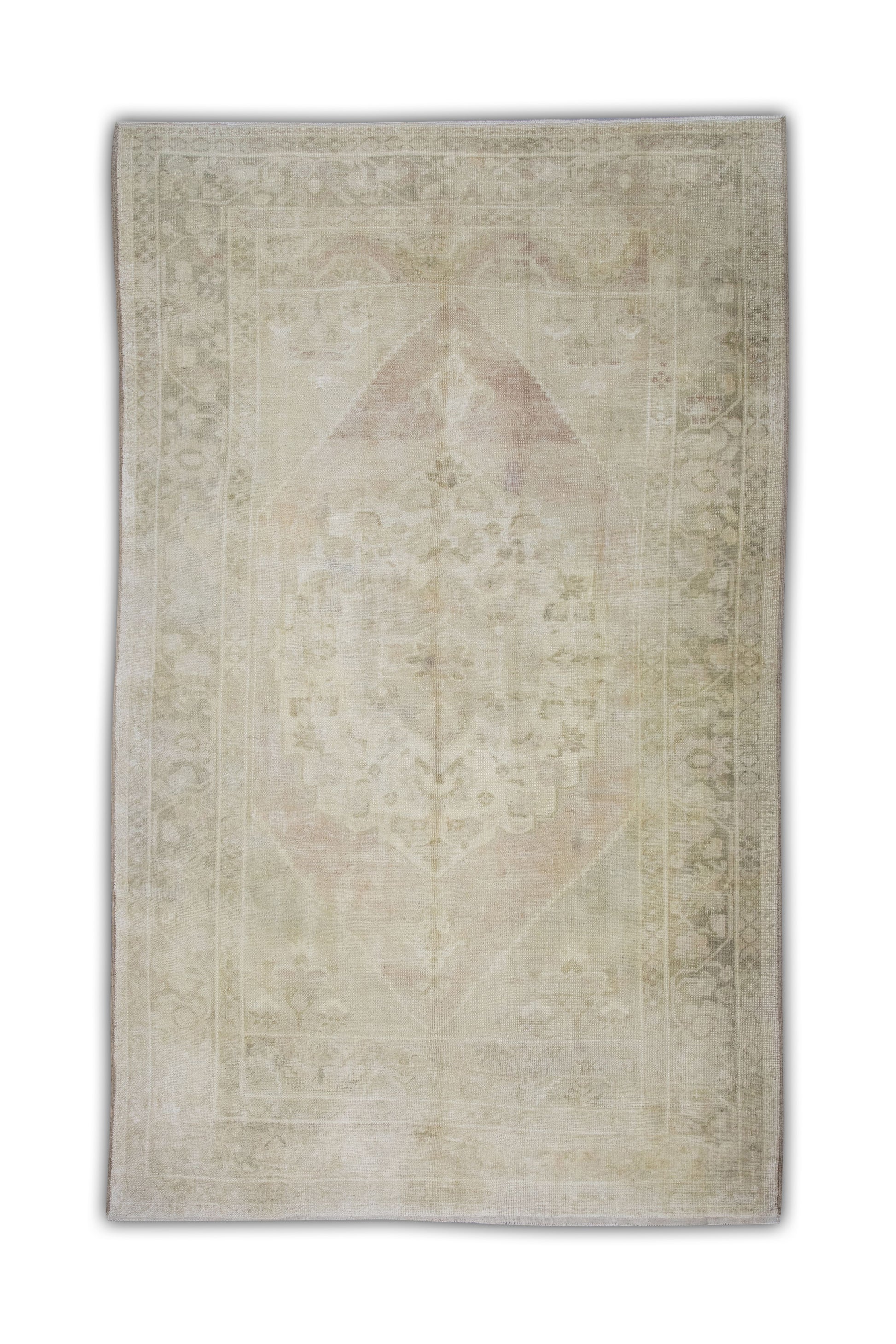 Turkish Vintage Anatolian Rug  5'6" x 8'7" #295