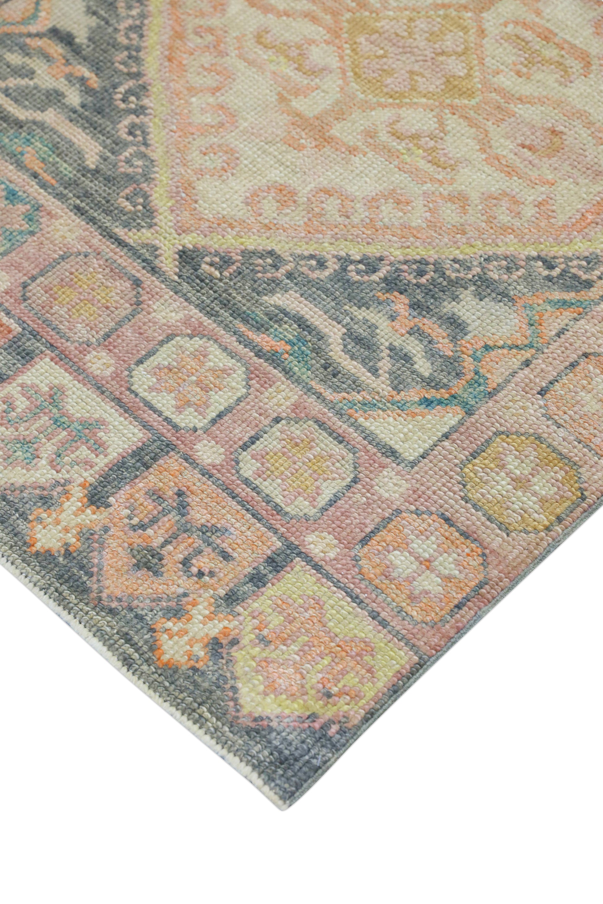 Turkish Oushak Rug 3' x 6'2" #4403