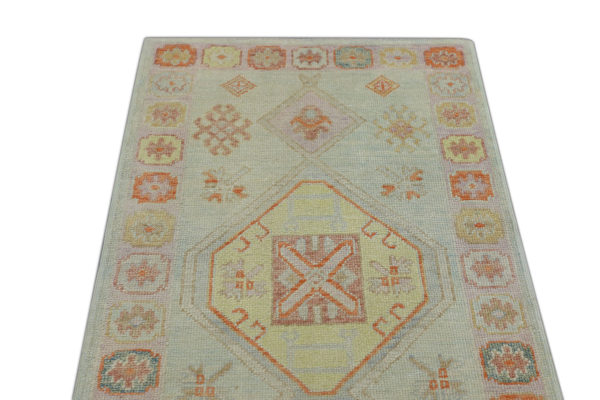 Turkish Oushak Rug 2'11 x 10'4" #1484