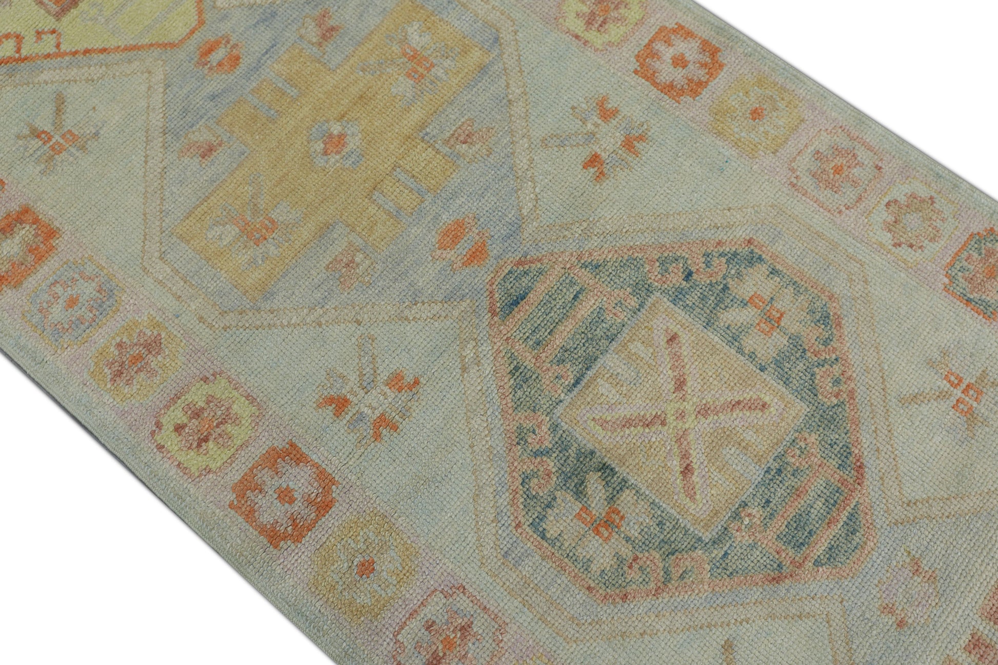 Turkish Oushak Rug 2'11 x 10'4" #1484