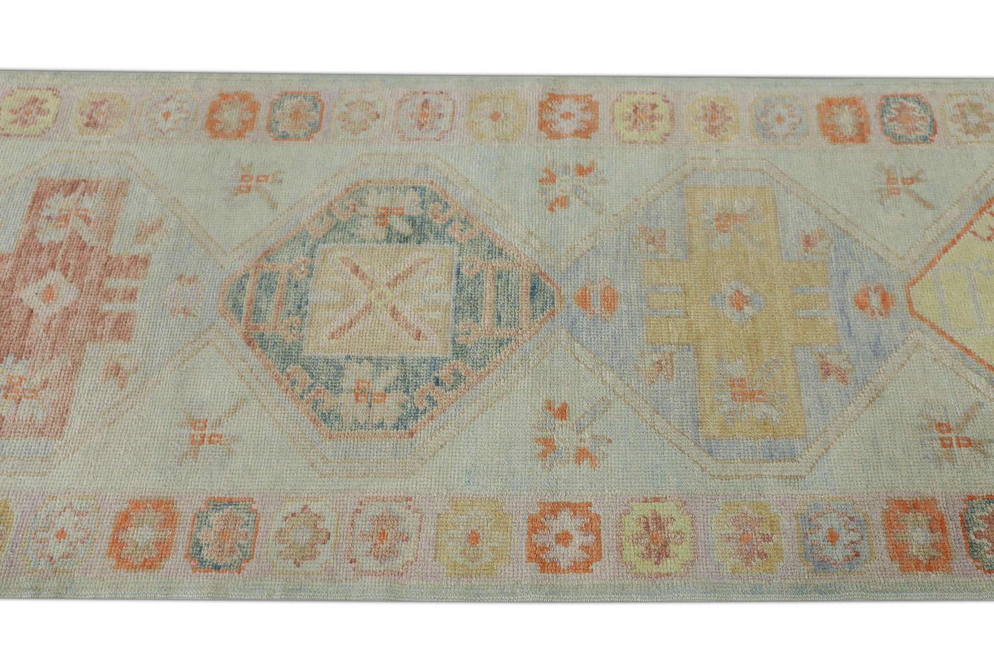 Turkish Oushak Rug 2'11 x 10'4" #1484