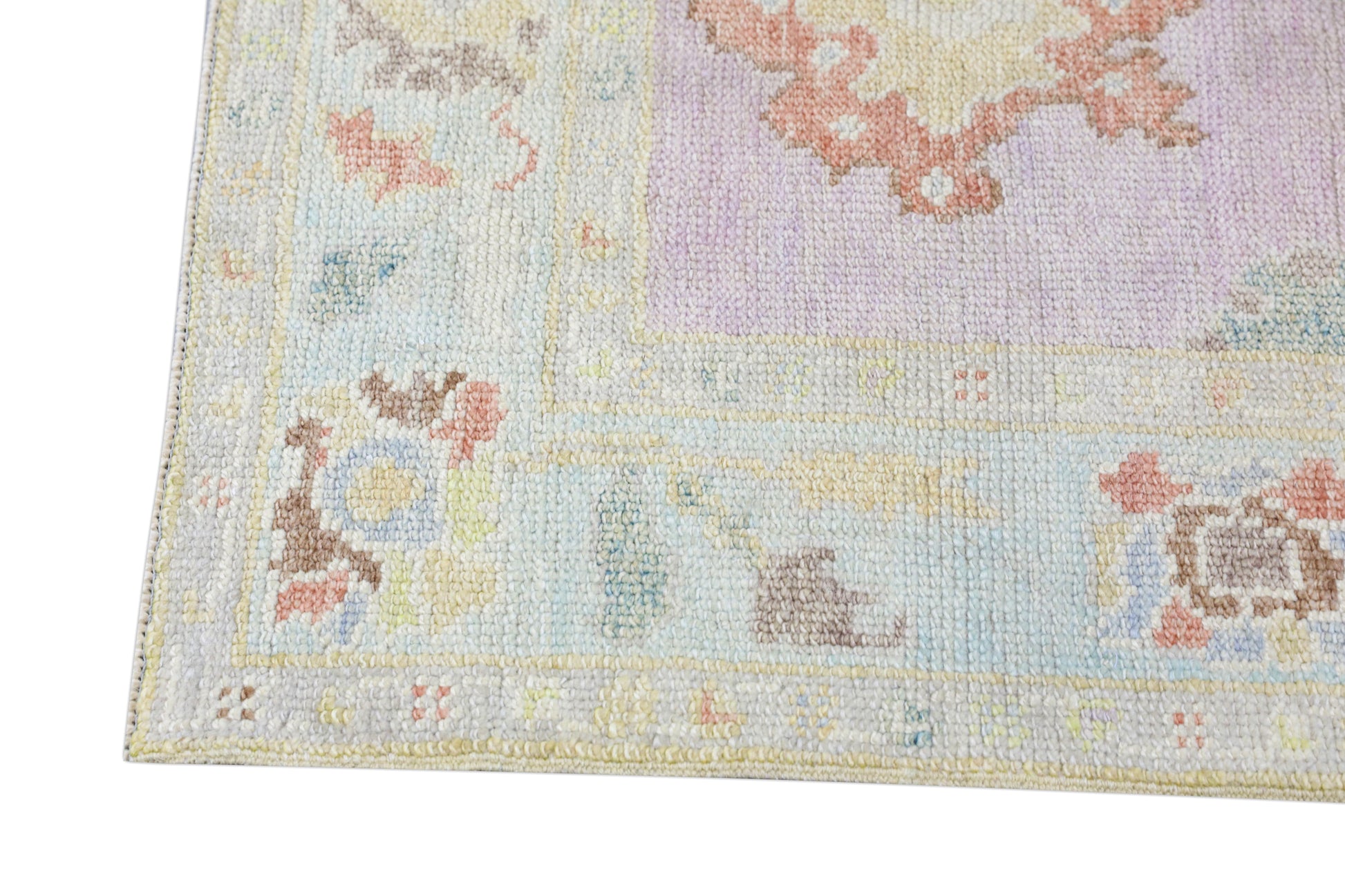 Turkish Oushak Rug 3' x 7' #4098