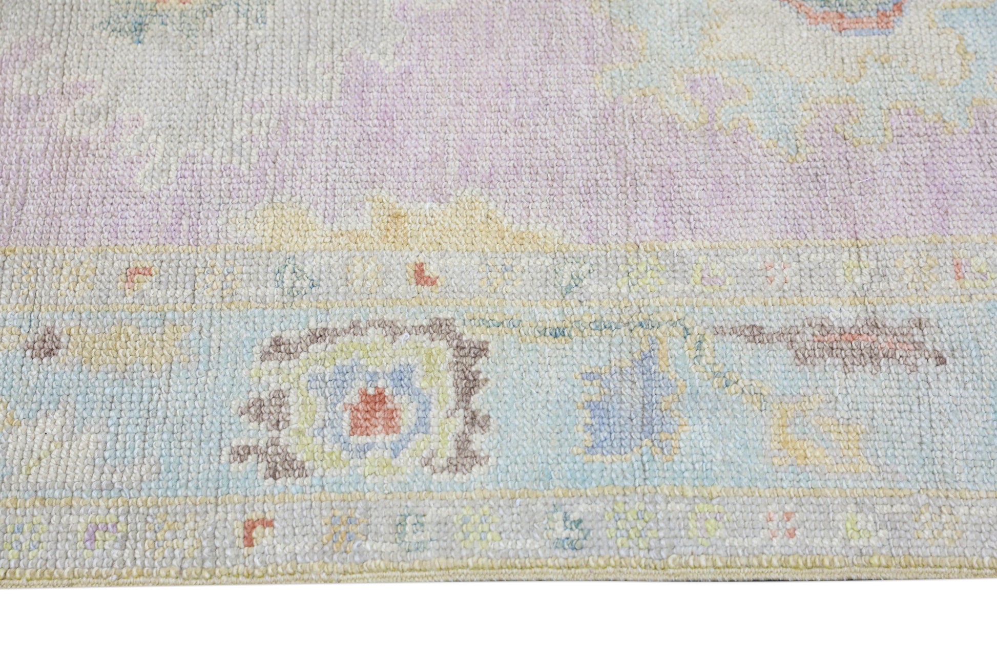 Turkish Oushak Rug 3' x 7' #4098