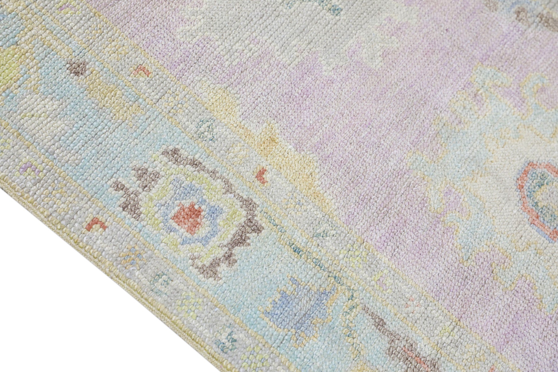 Turkish Oushak Rug 3' x 7' #4098