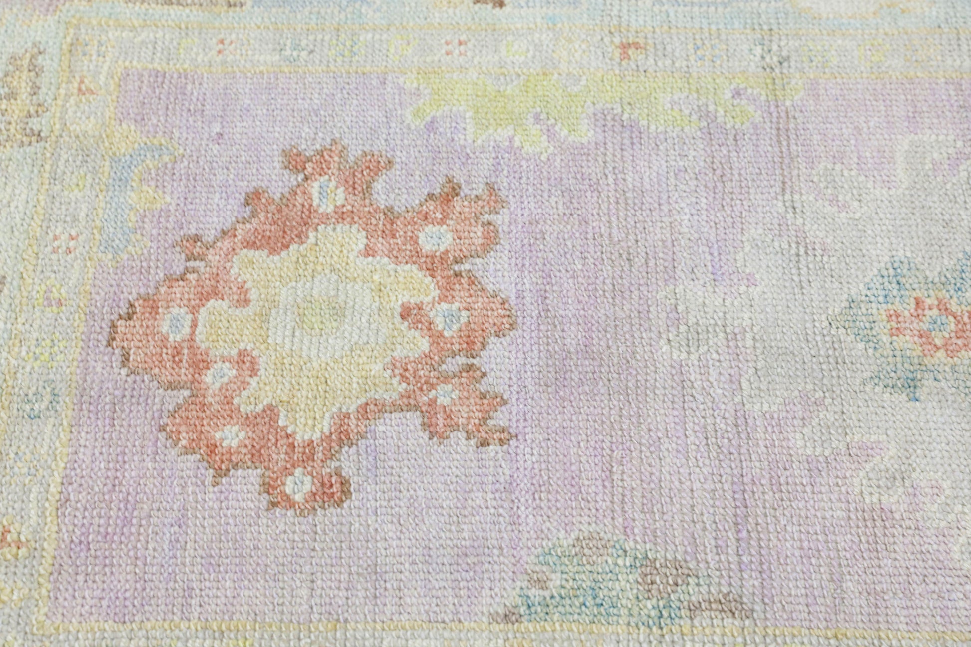 Turkish Oushak Rug 3' x 7' #4098